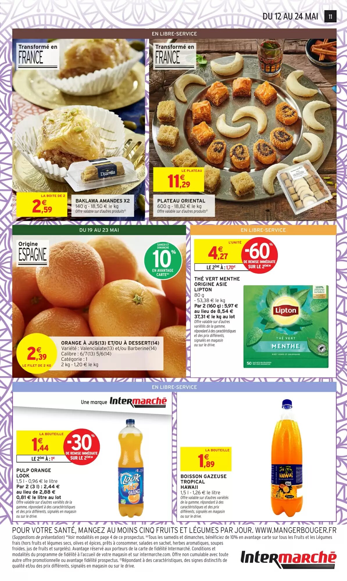 Prospectus promotionnel Intermarché Hyper valable à partir du 12/05/2026 - Page 11.