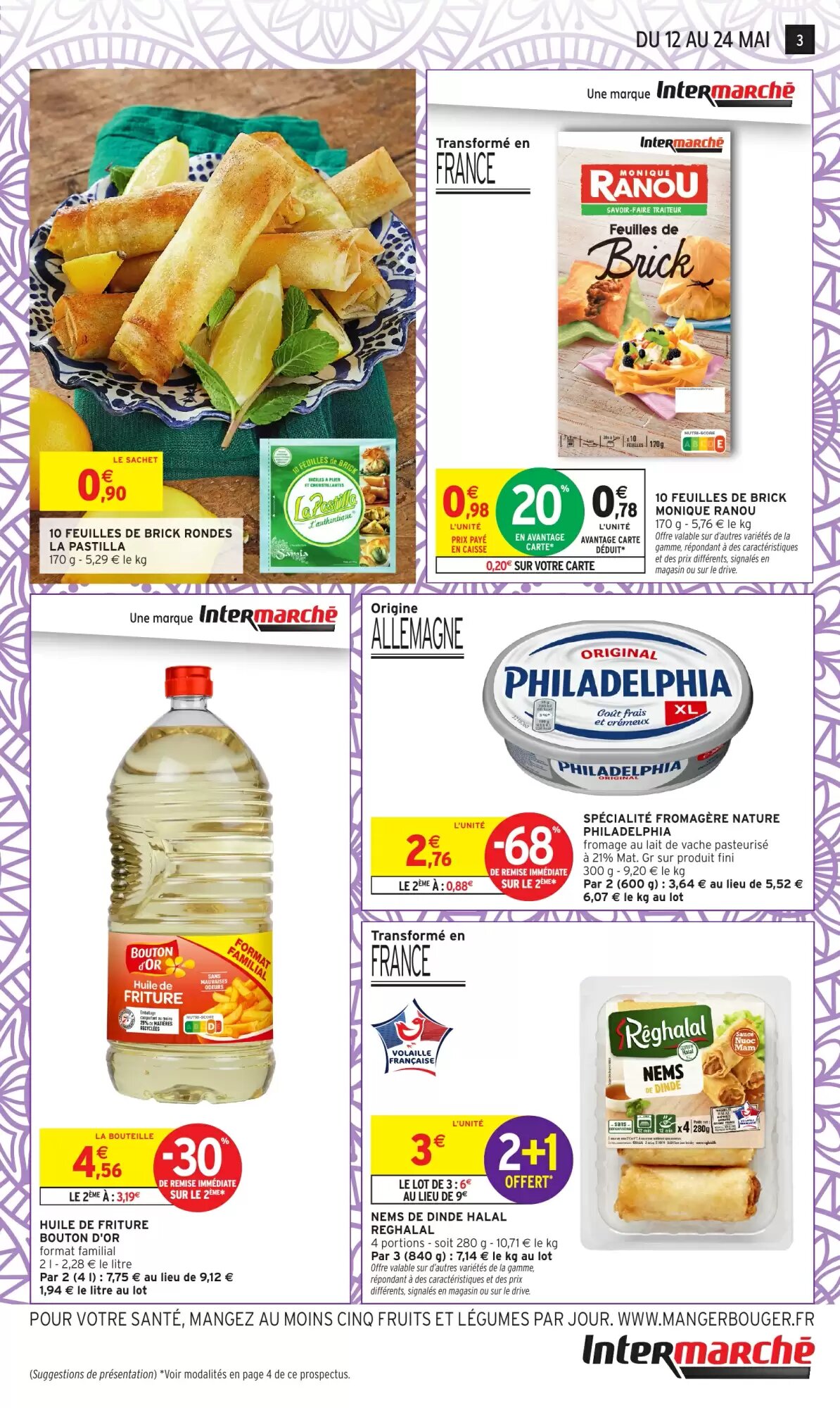 Prospectus promotionnel Intermarché Hyper valable à partir du 12/05/2026 - Page 3.
