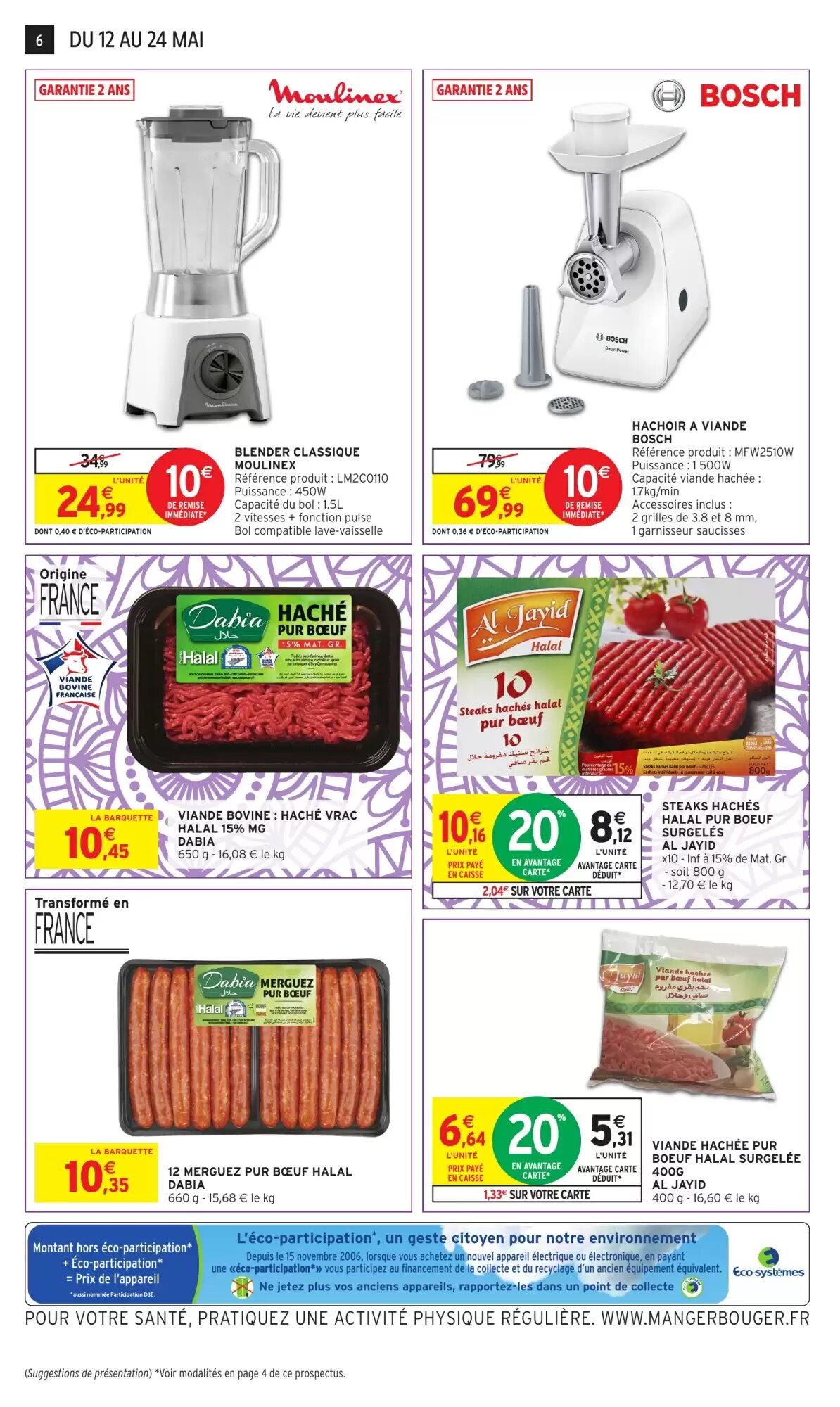 Prospectus promotionnel Intermarché Hyper valable à partir du 12/05/2026 - Page 6.