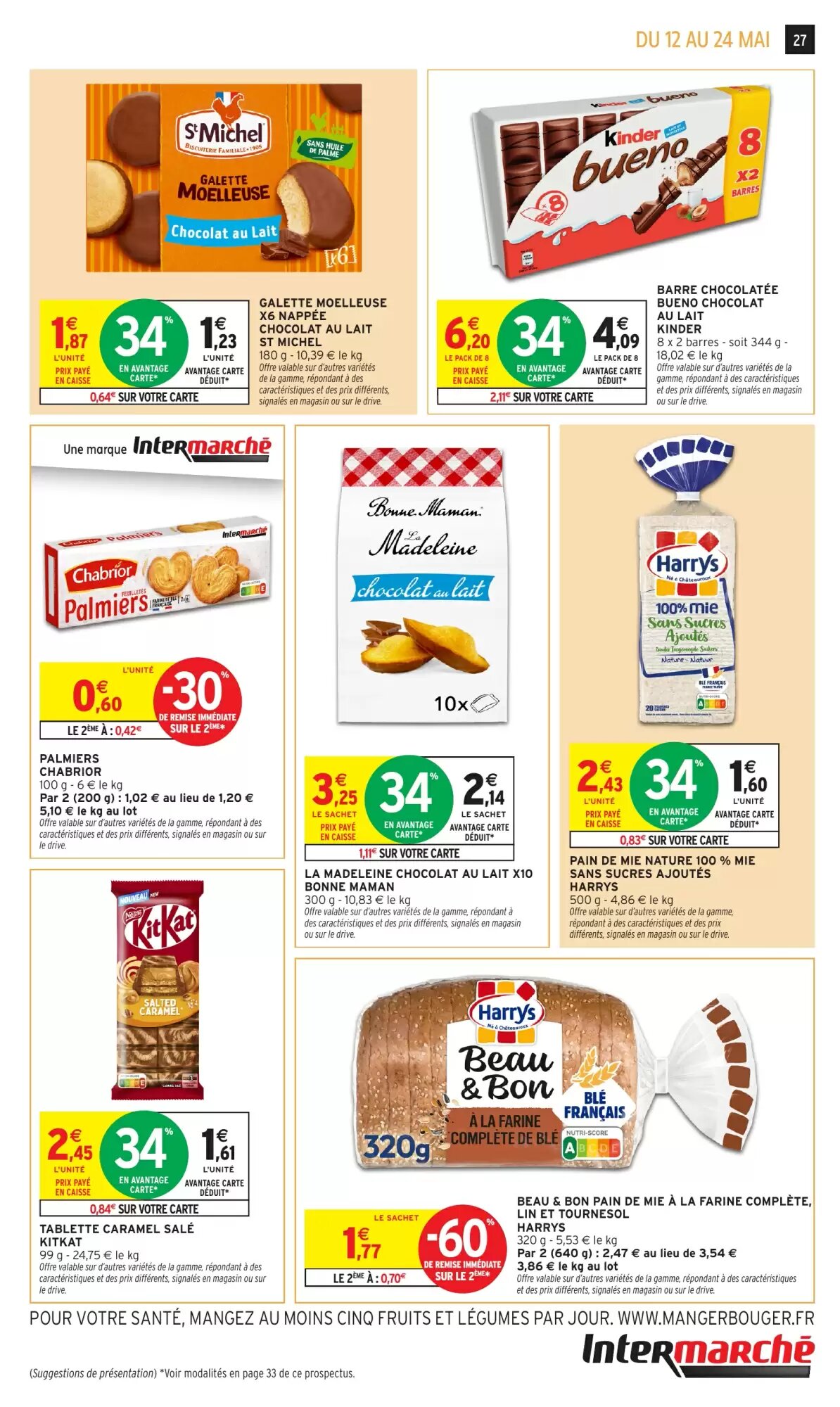 Prospectus promotionnel Intermarché Hyper valable à partir du 12/05/2026 - Page 27.