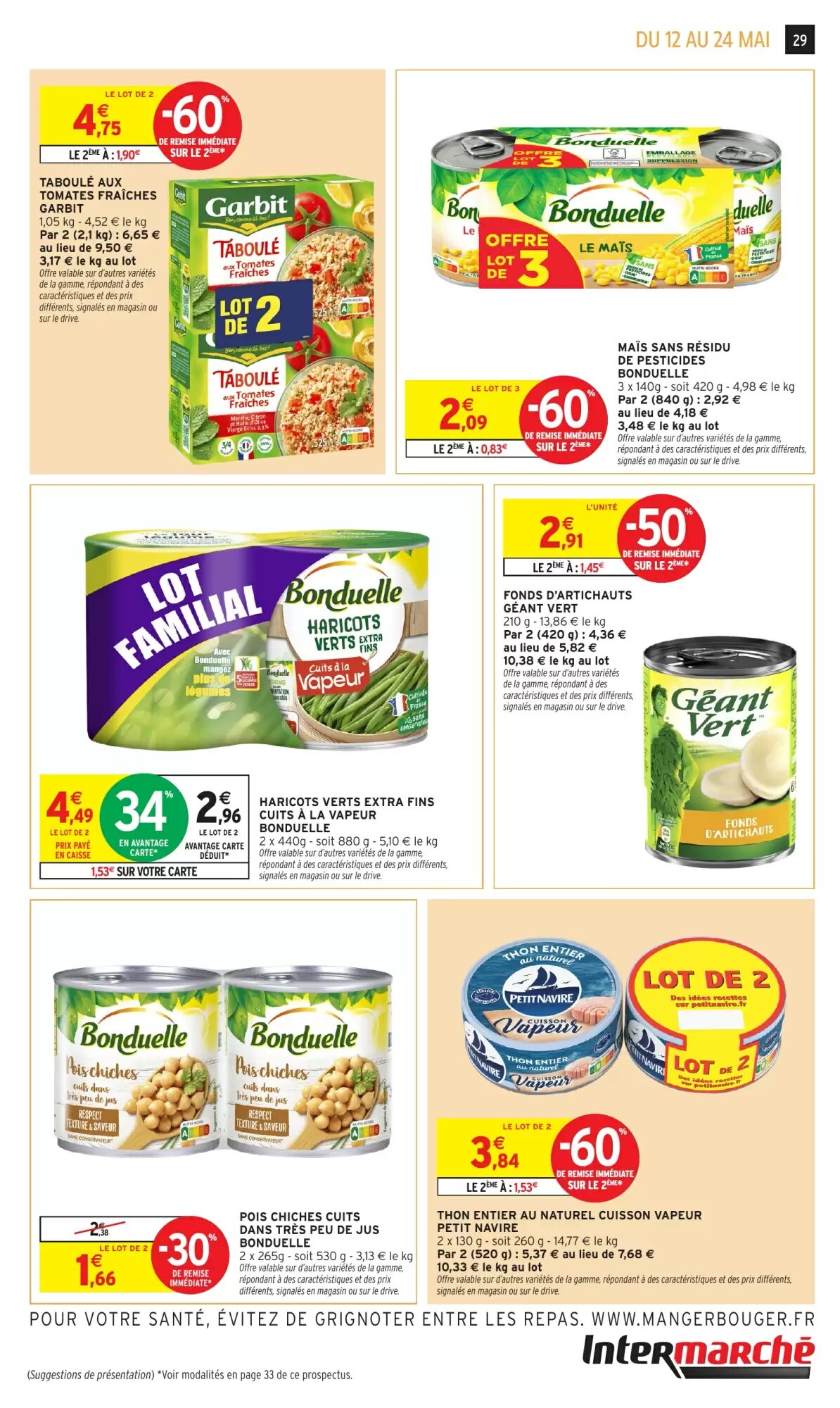 Prospectus promotionnel Intermarché Hyper valable à partir du 12/05/2026 - Page 29.