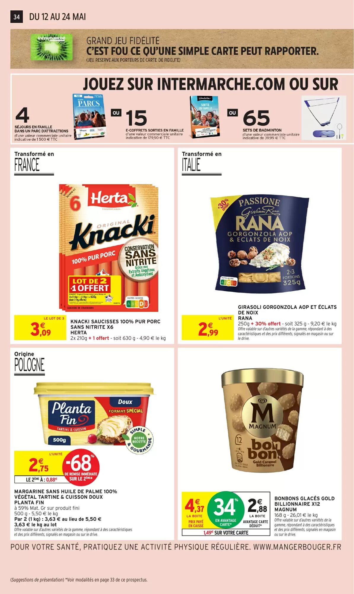 Prospectus promotionnel Intermarché Hyper valable à partir du 12/05/2026 - Page 34.