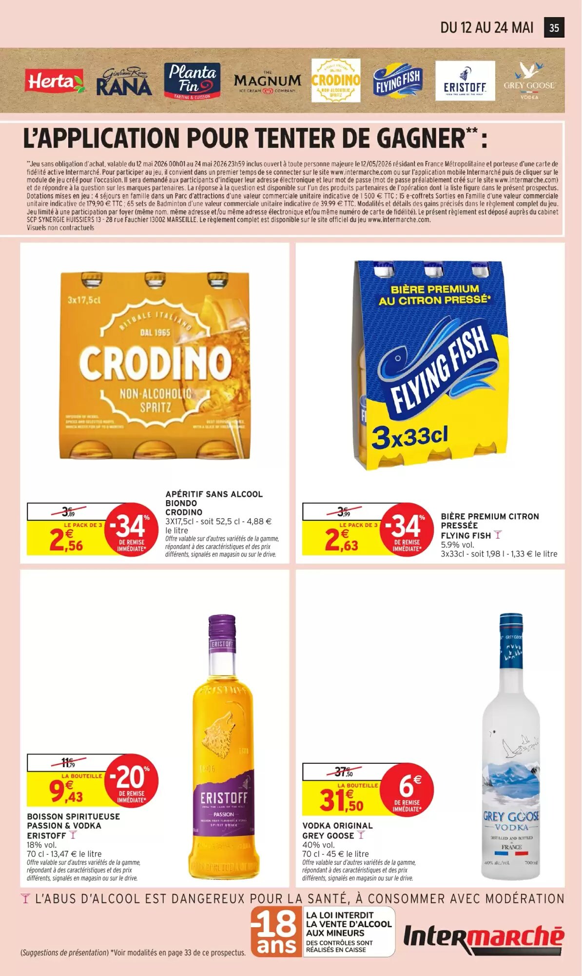 Prospectus promotionnel Intermarché Hyper valable à partir du 12/05/2026 - Page 35.
