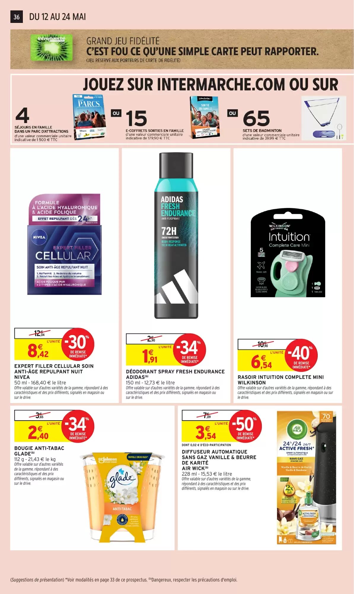 Prospectus promotionnel Intermarché Hyper valable à partir du 12/05/2026 - Page 36.