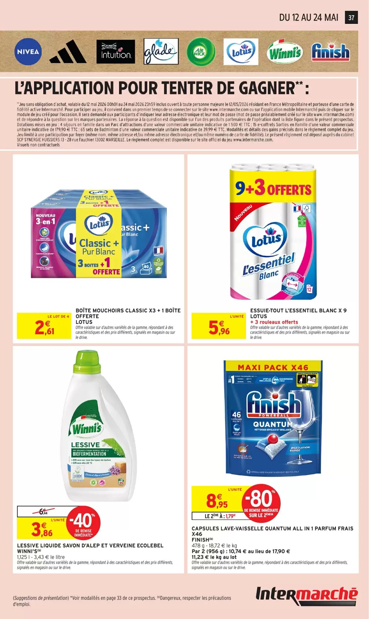 Prospectus promotionnel Intermarché Hyper valable à partir du 12/05/2026 - Page 37.