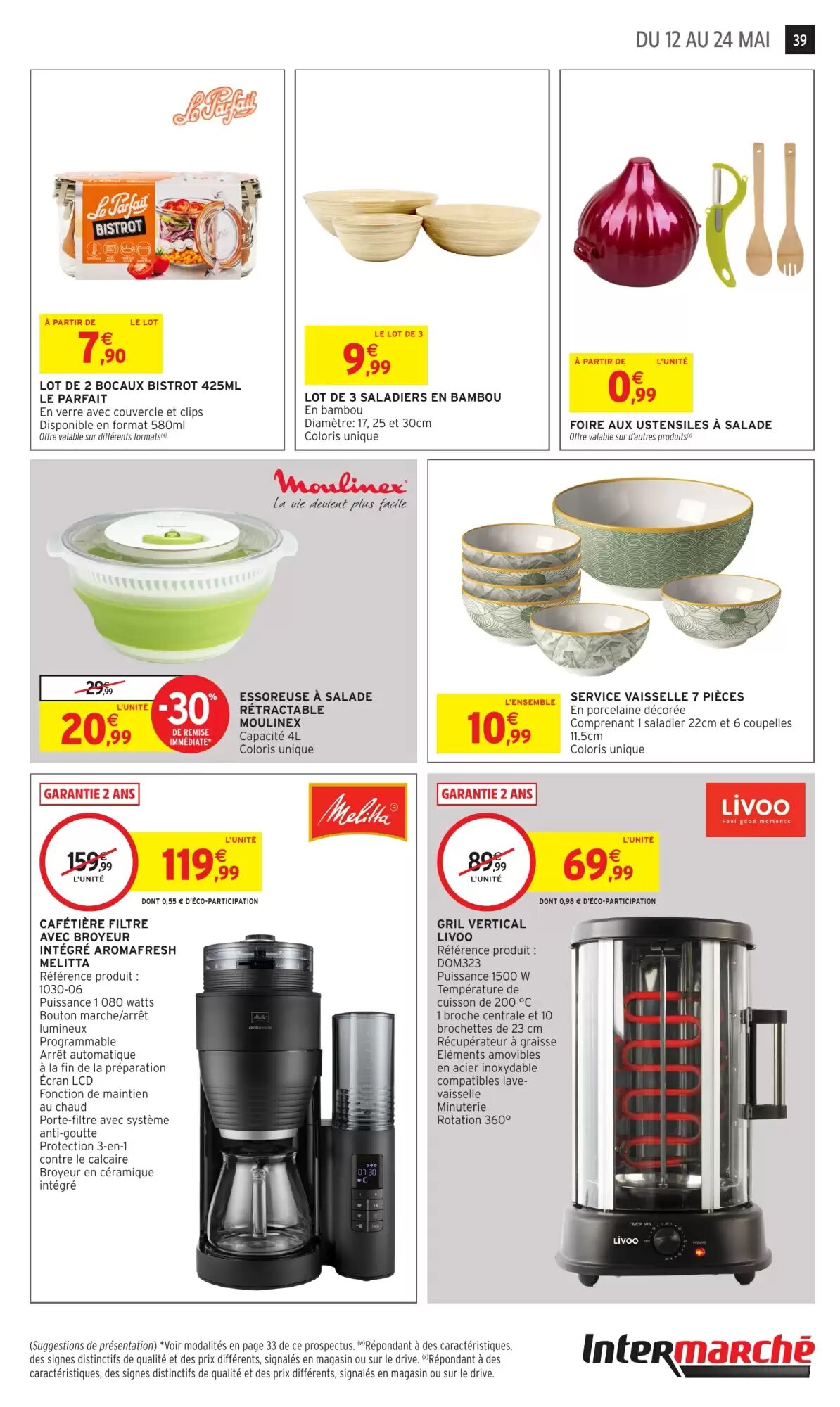 Prospectus promotionnel Intermarché Hyper valable à partir du 12/05/2026 - Page 39.