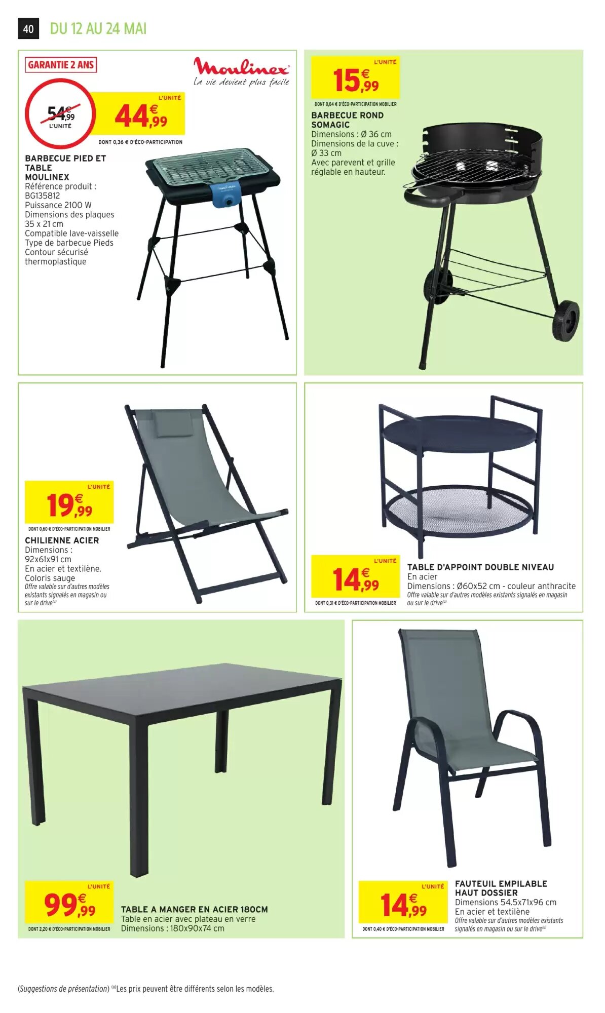 Prospectus promotionnel Intermarché Hyper valable à partir du 12/05/2026 - Page 40.