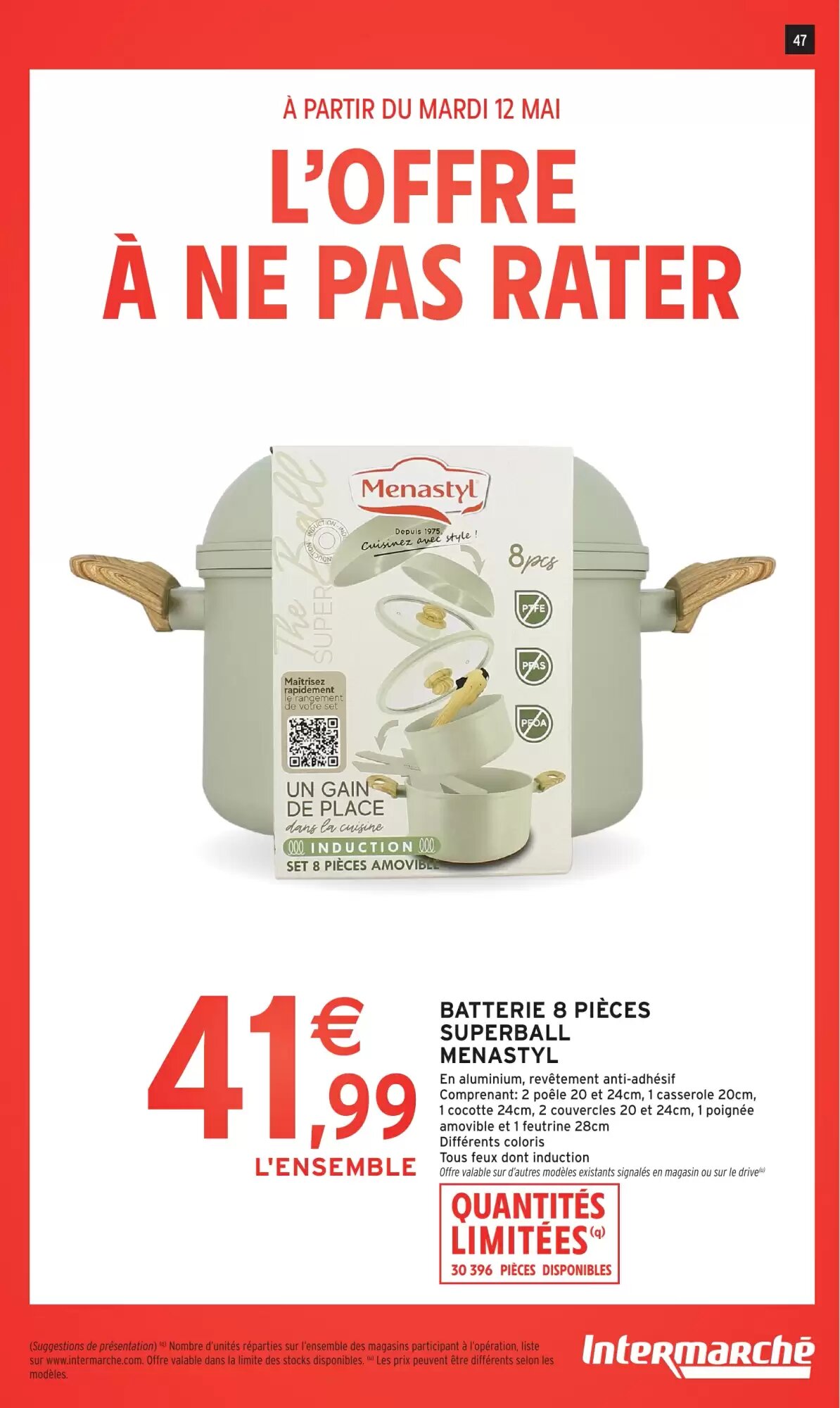 Prospectus promotionnel Intermarché Hyper valable à partir du 12/05/2026 - Page 47.