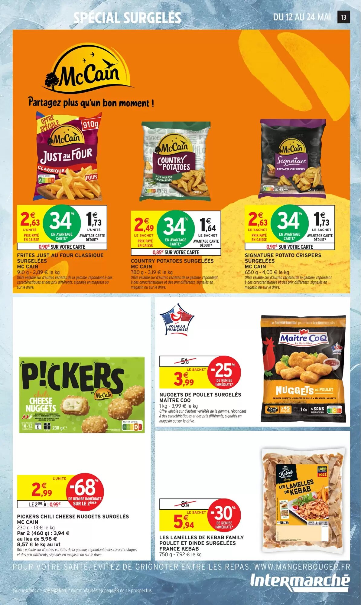 Prospectus promotionnel Intermarché valable à partir du 12/05/2026 - Page 13.