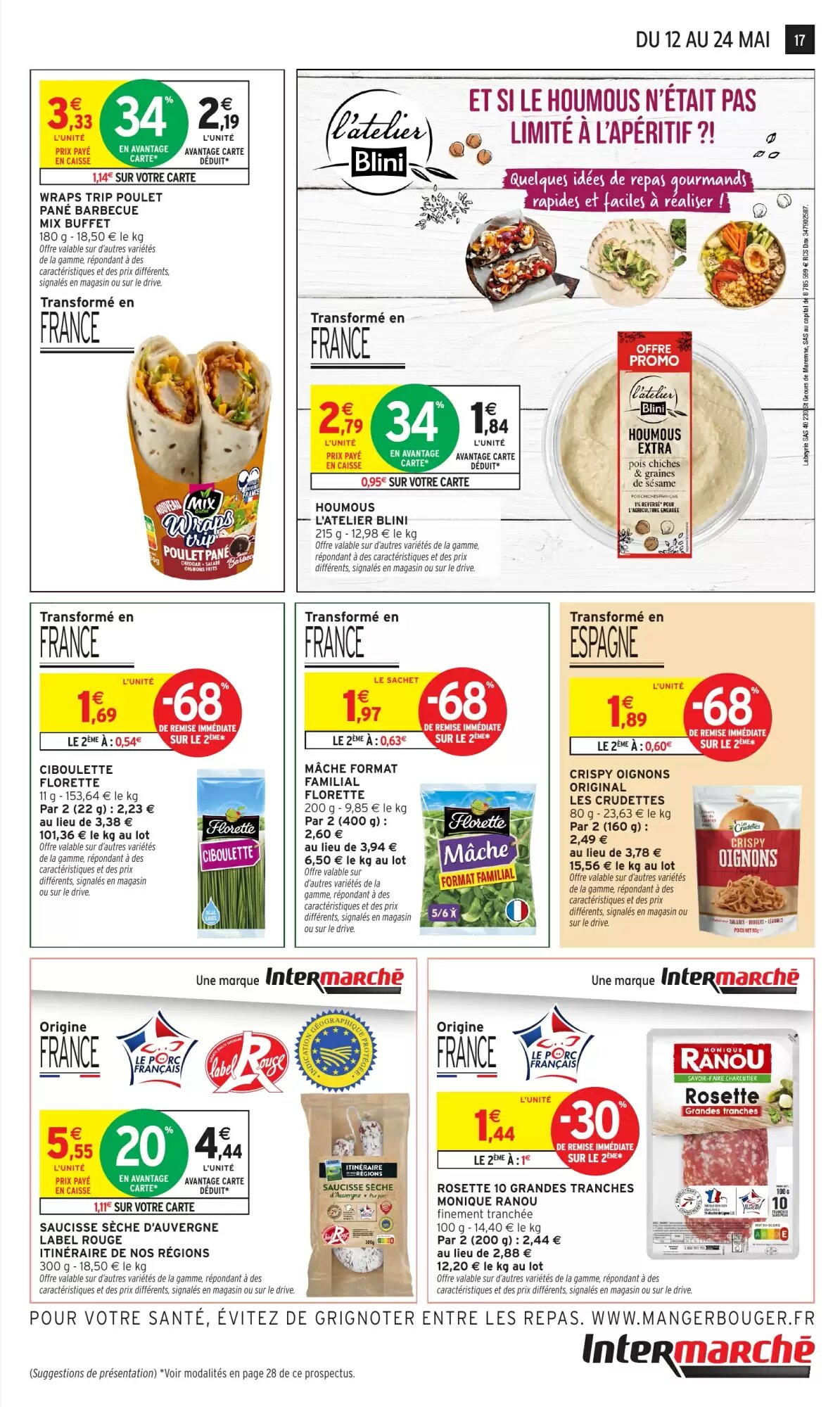 Prospectus promotionnel Intermarché valable à partir du 12/05/2026 - Page 17.