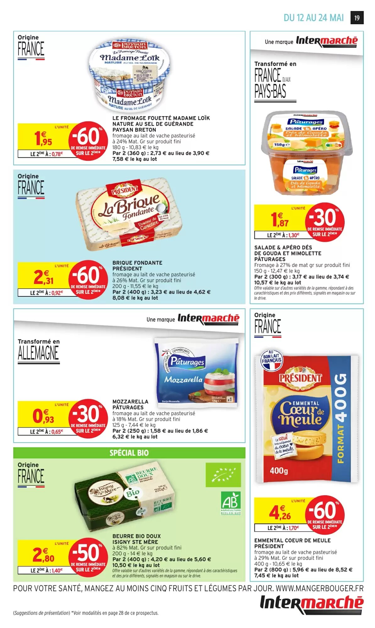 Prospectus promotionnel Intermarché valable à partir du 12/05/2026 - Page 19.