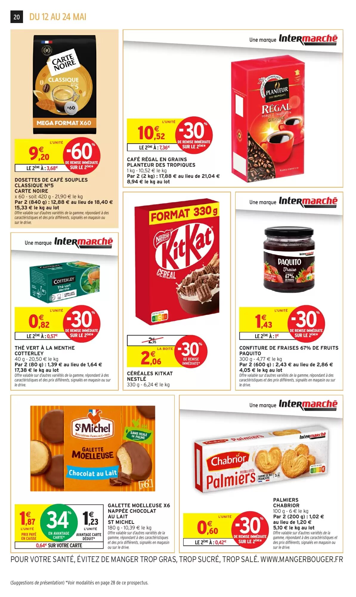 Prospectus promotionnel Intermarché valable à partir du 12/05/2026 - Page 20.