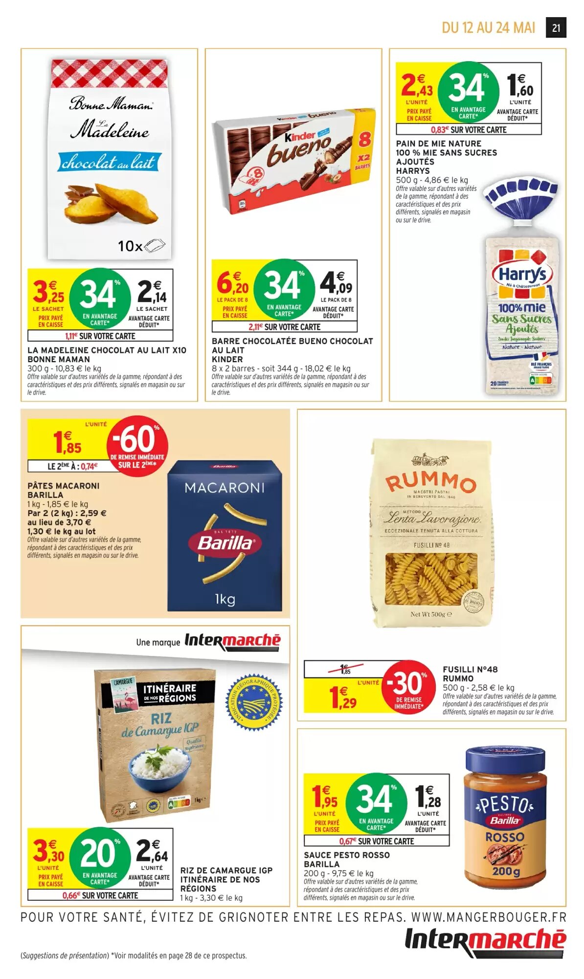 Prospectus promotionnel Intermarché valable à partir du 12/05/2026 - Page 21.