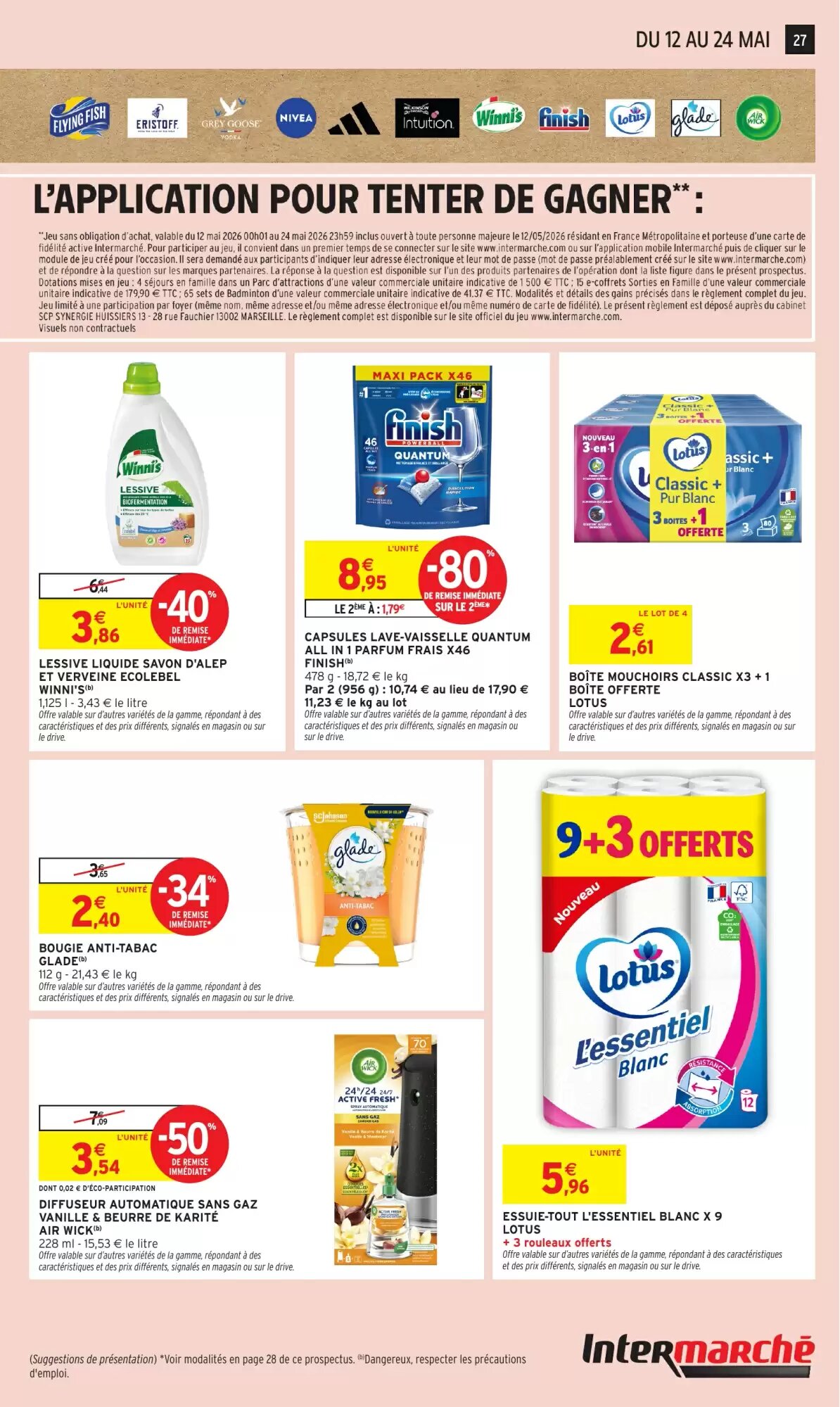 Prospectus promotionnel Intermarché valable à partir du 12/05/2026 - Page 27.