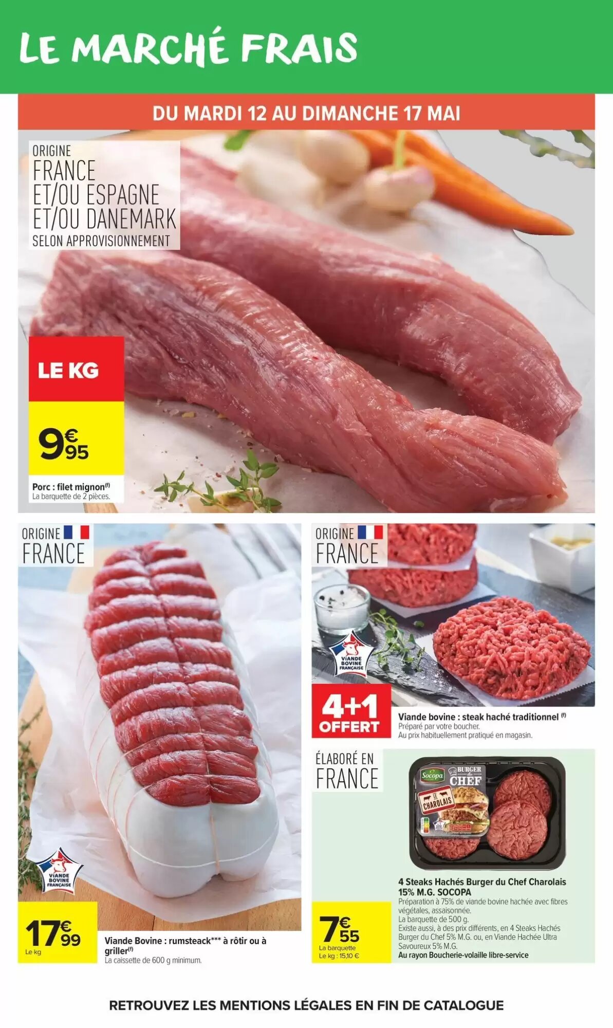 Prospectus promotionnel Carrefour Market valable à partir du 12/05/2026 - Page 20.