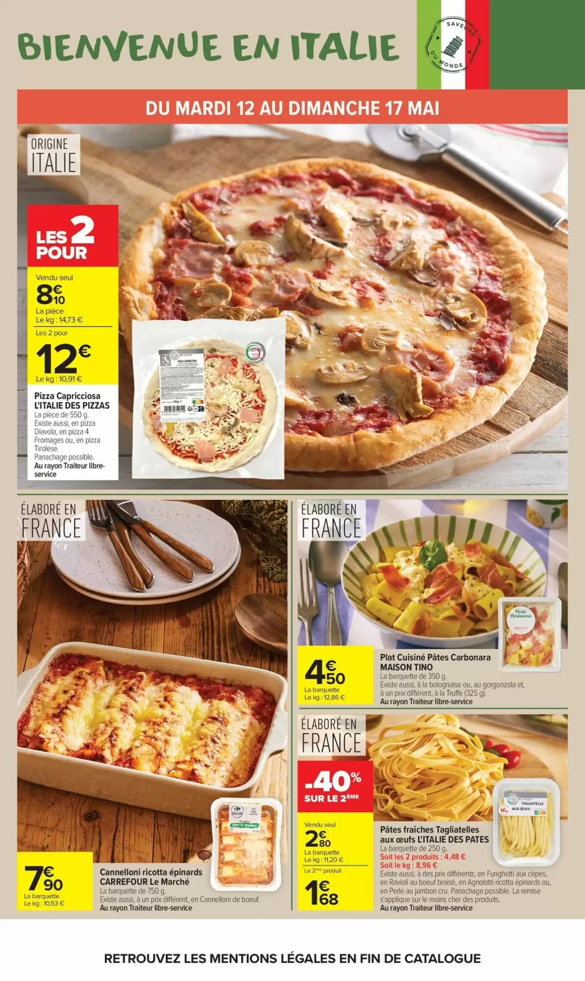 Prospectus promotionnel Carrefour Market valable à partir du 12/05/2026 - Page 25.