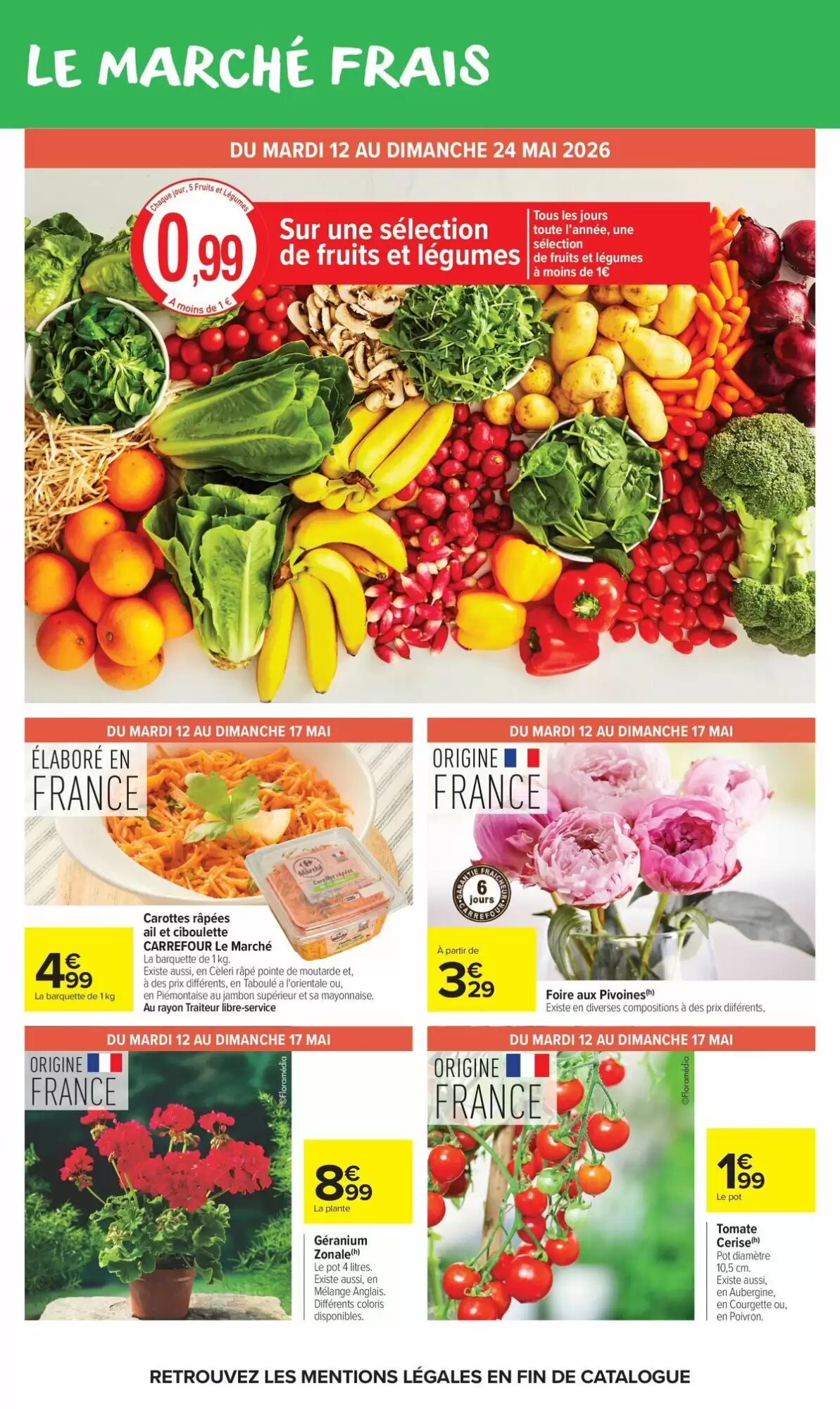 Prospectus promotionnel Carrefour Market valable à partir du 12/05/2026 - Page 27.