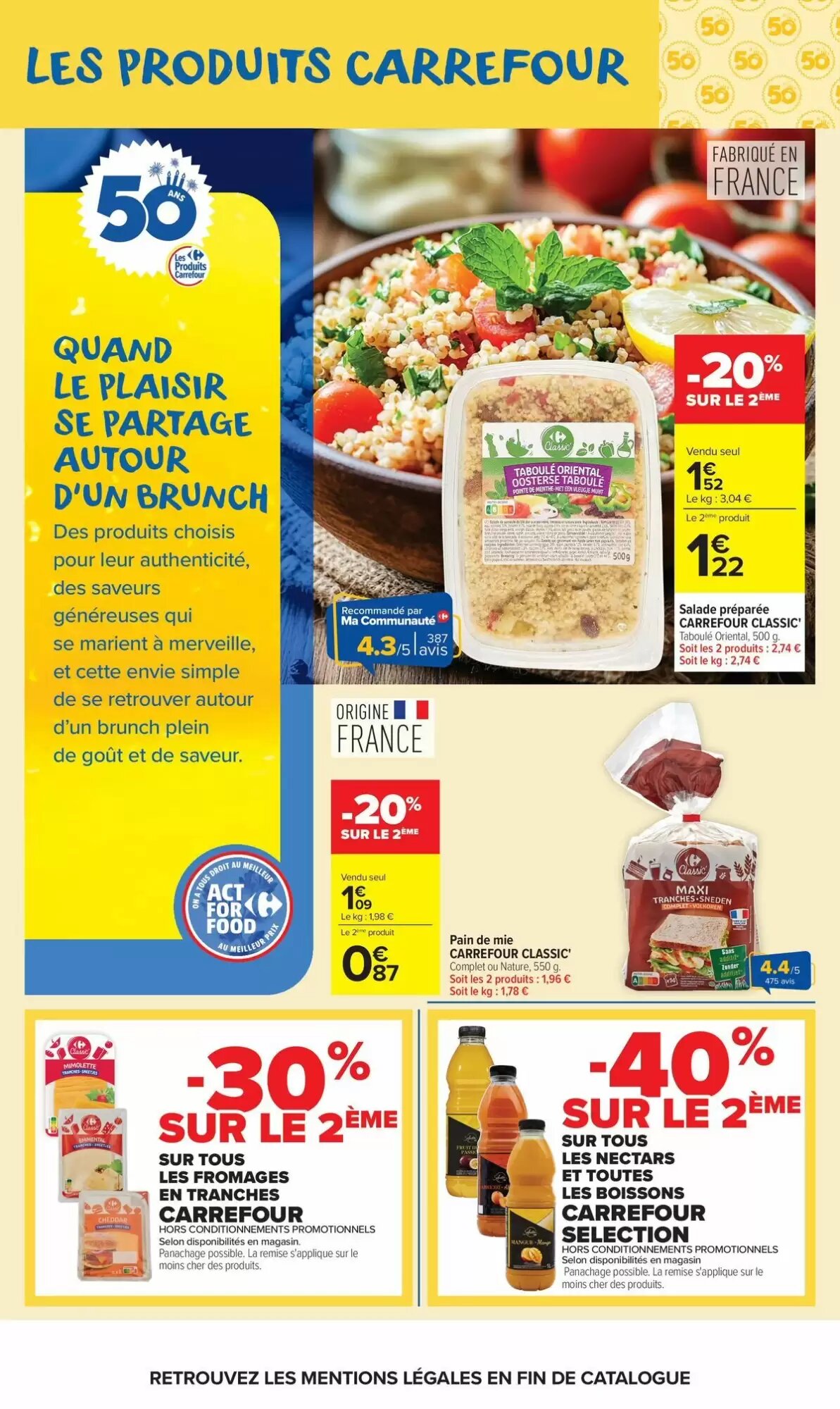 Prospectus promotionnel Carrefour Market valable à partir du 12/05/2026 - Page 32.