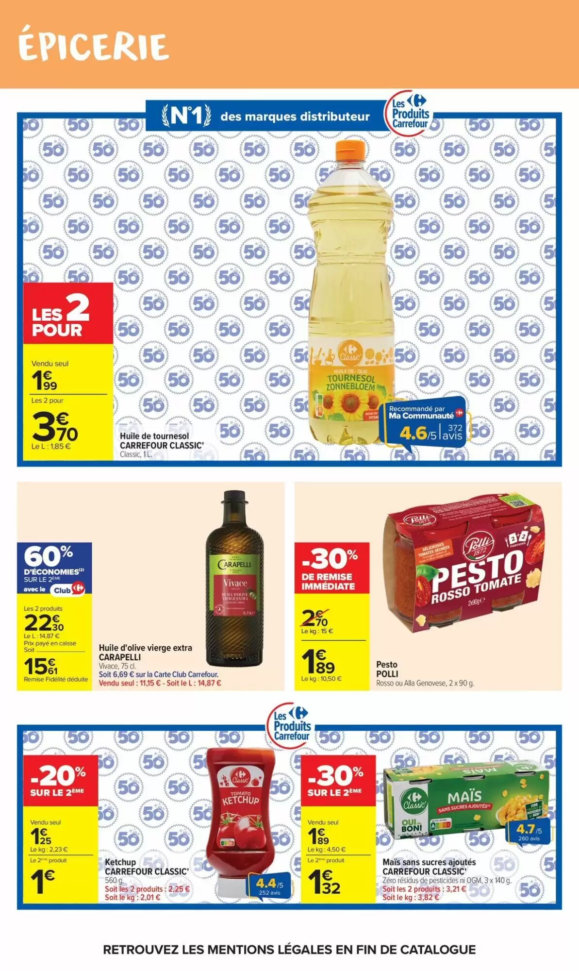 Prospectus promotionnel Carrefour Market valable à partir du 12/05/2026 - Page 52.