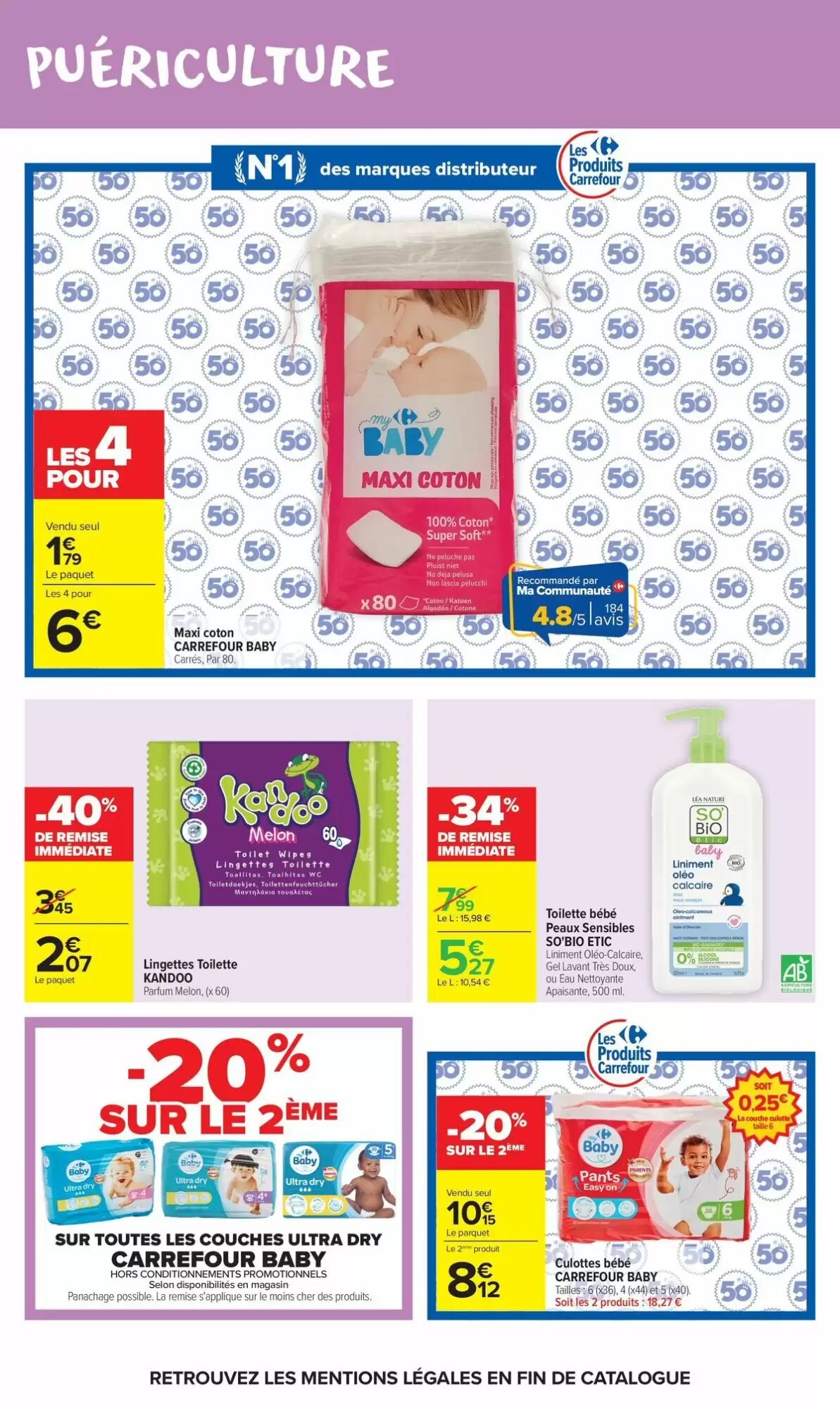 Prospectus promotionnel Carrefour Market valable à partir du 12/05/2026 - Page 58.