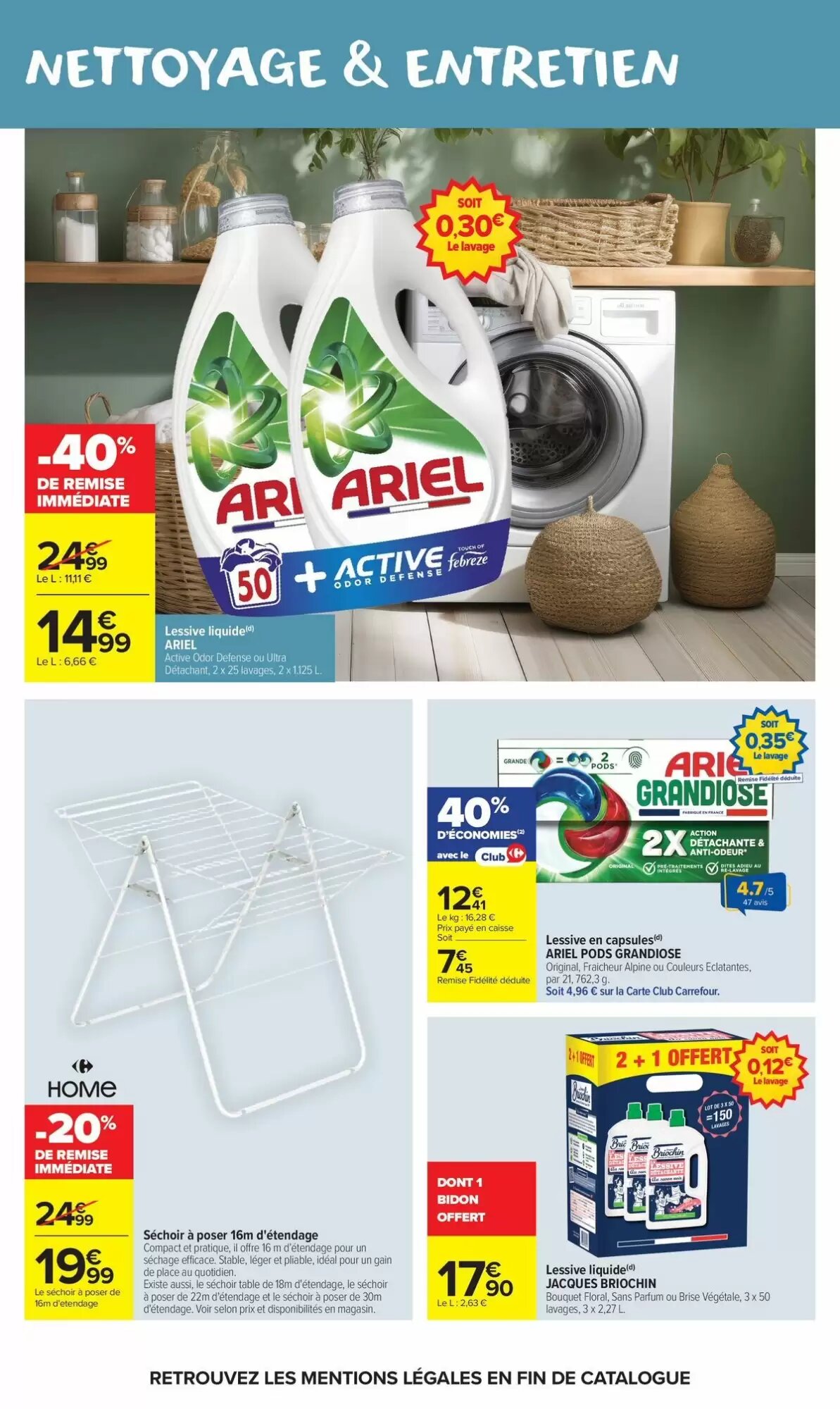 Prospectus promotionnel Carrefour Market valable à partir du 12/05/2026 - Page 62.