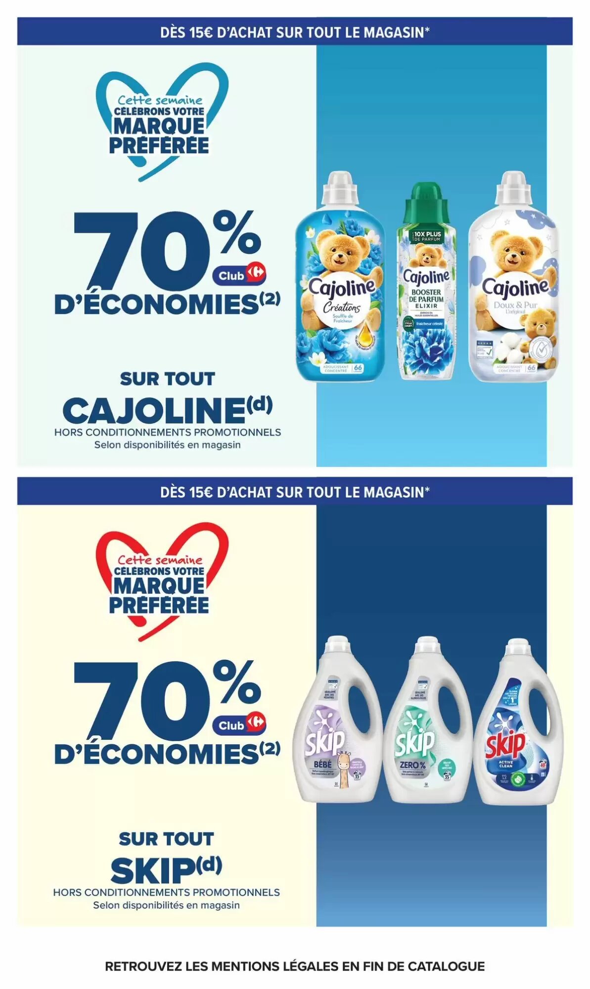 Prospectus promotionnel Carrefour Market valable à partir du 12/05/2026 - Page 63.