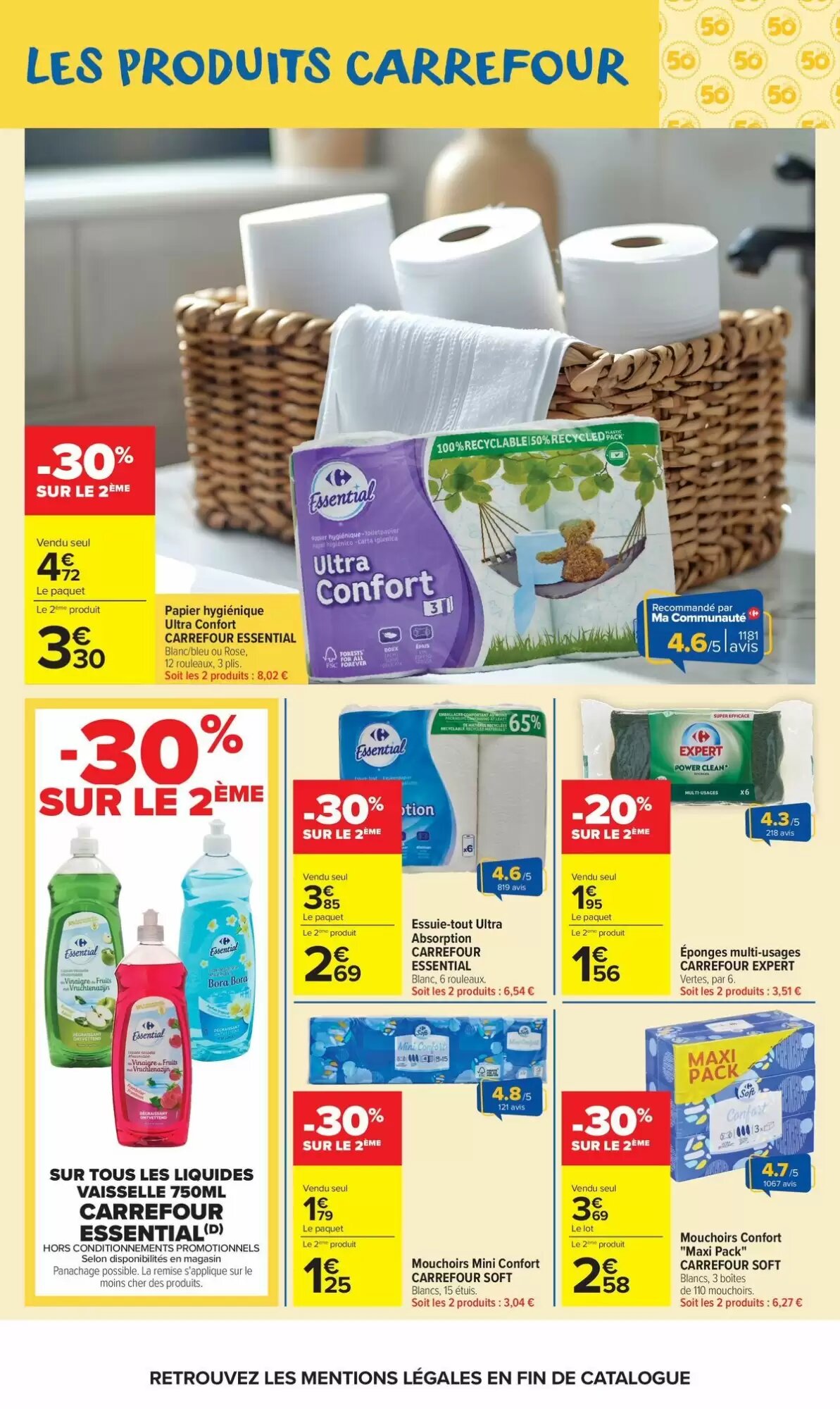 Prospectus promotionnel Carrefour Market valable à partir du 12/05/2026 - Page 64.