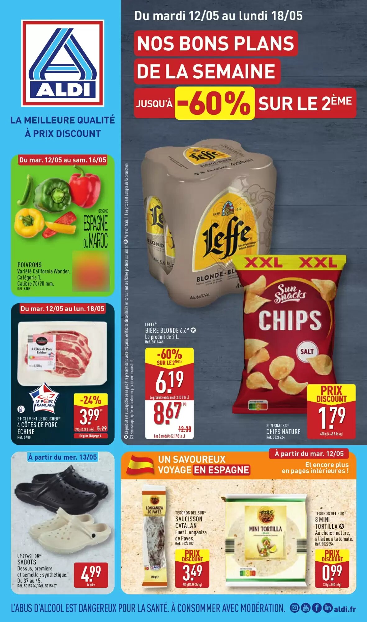 Prospectus promotionnel ALDI valable à partir du 12/05/2026 - Page 1.