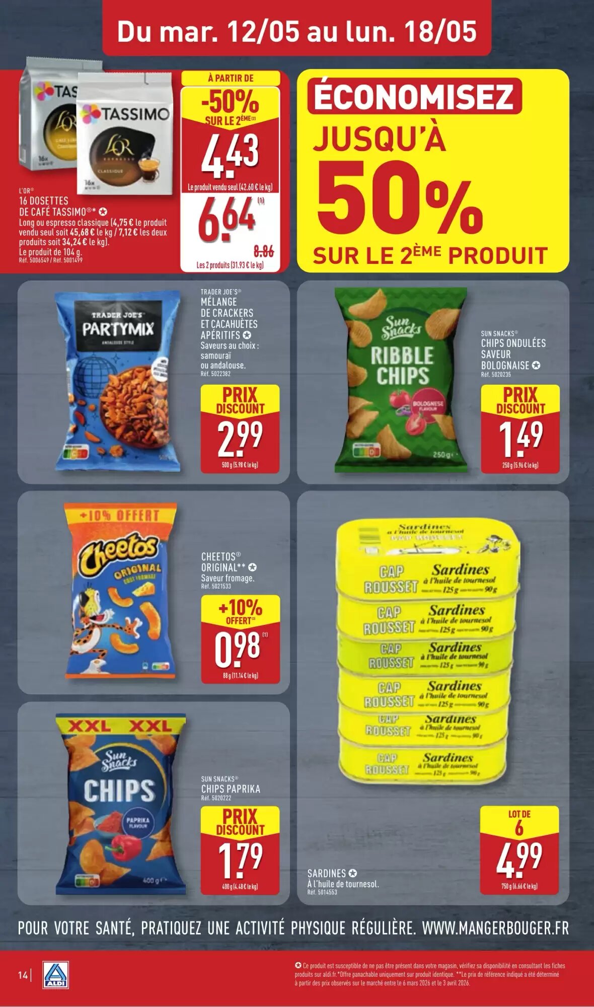 Prospectus promotionnel ALDI valable à partir du 12/05/2026 - Page 16.