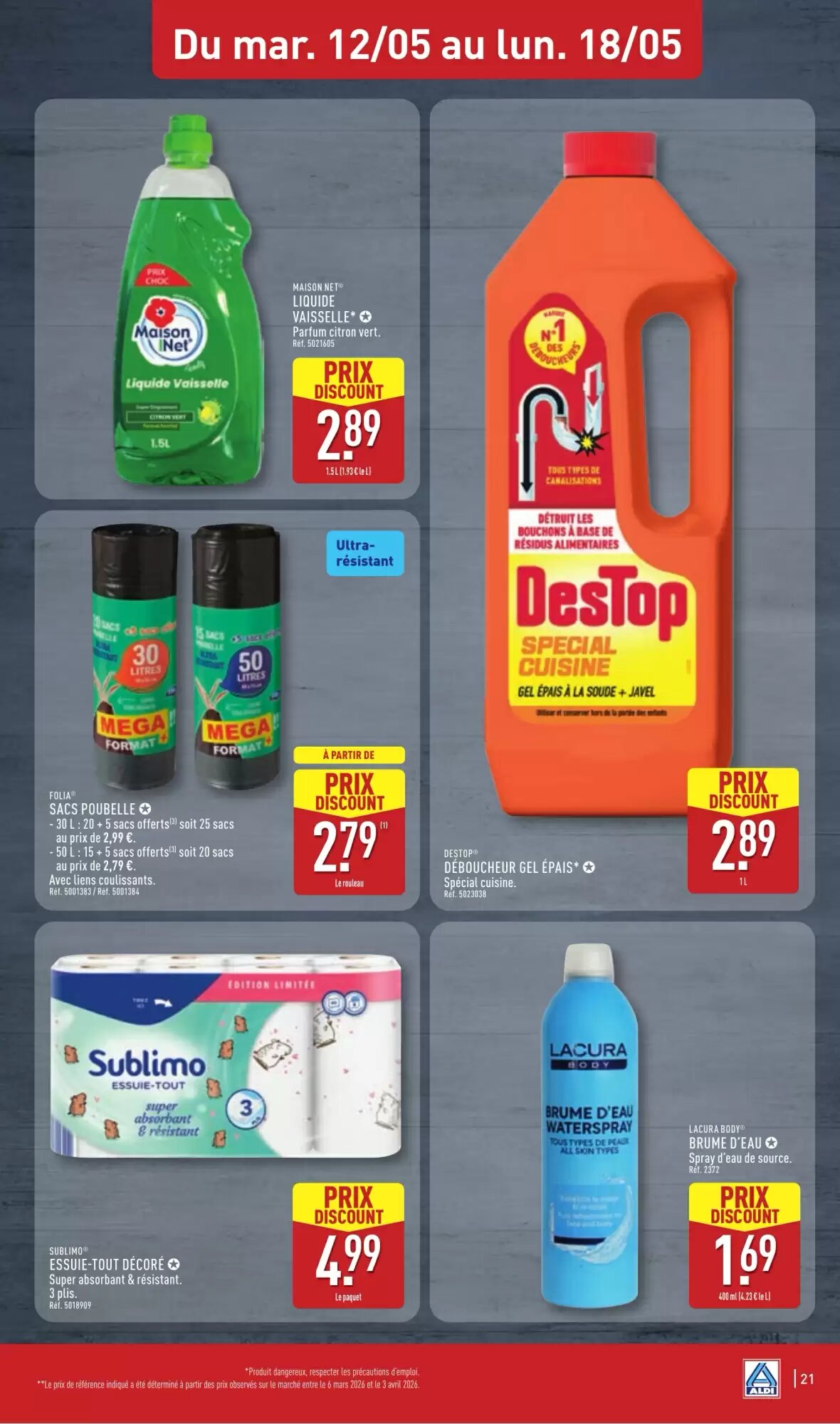Prospectus promotionnel ALDI valable à partir du 12/05/2026 - Page 23.