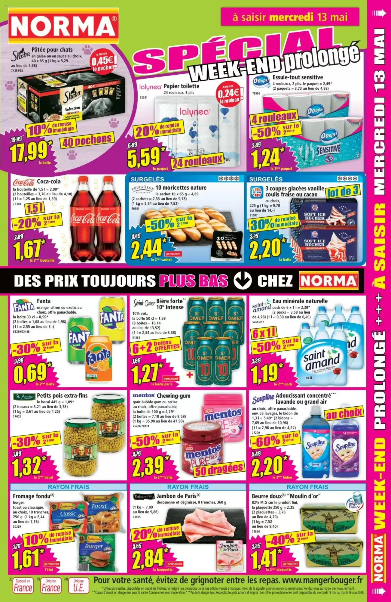 Prospectus promotionnel Norma valable à partir du 12/05/2026 - Page 11.