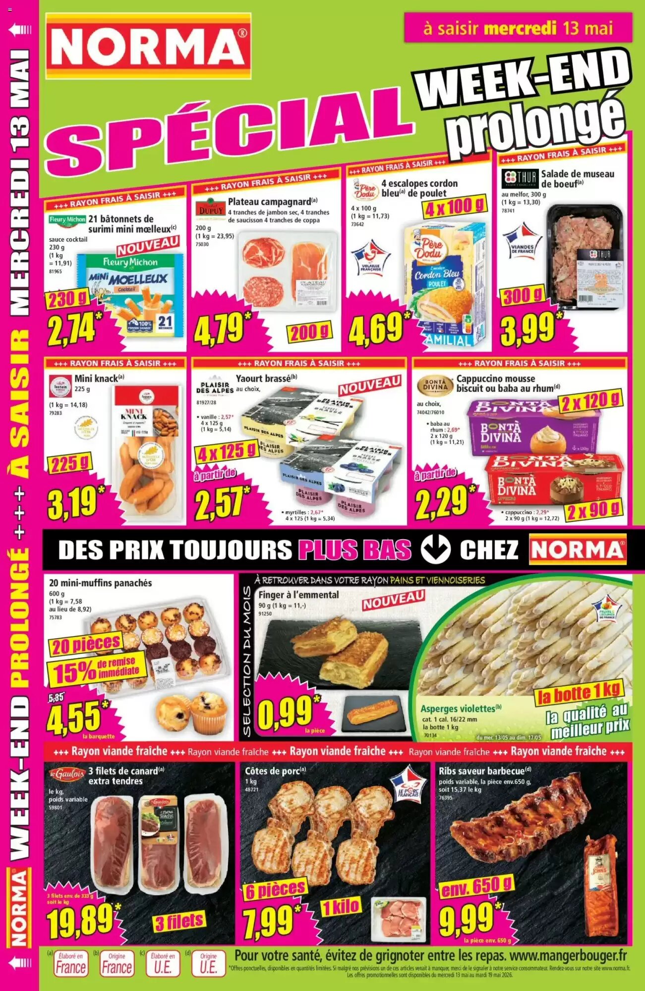Prospectus promotionnel Norma valable à partir du 12/05/2026 - Page 12.