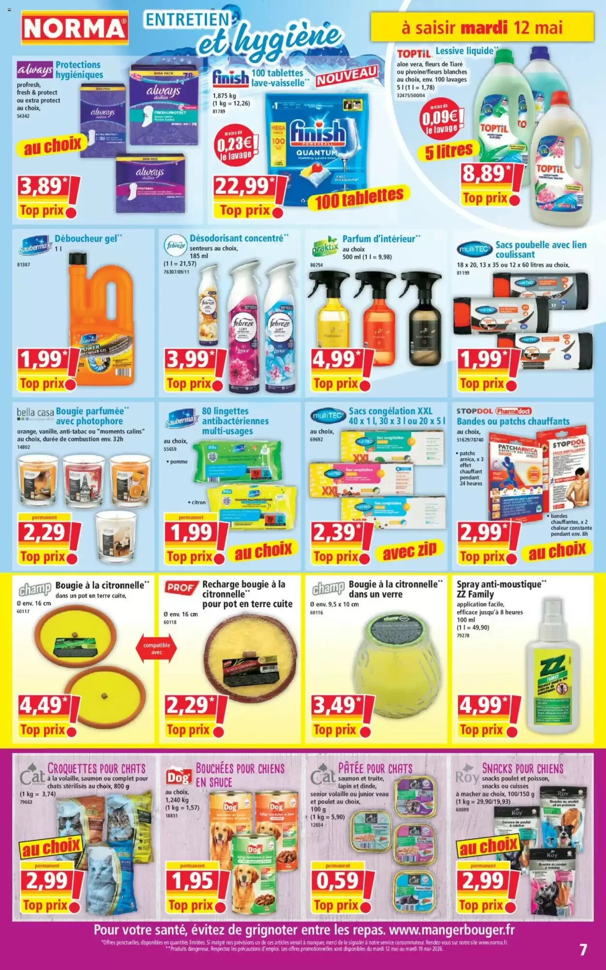 Prospectus promotionnel Norma valable à partir du 12/05/2026 - Page 7.