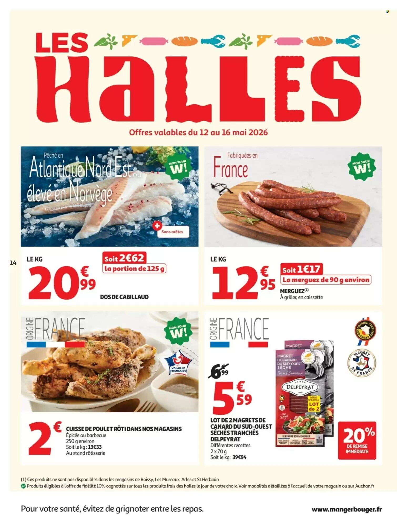 Prospectus promotionnel Auchan valable à partir du 12/05/2026 - Page 14.