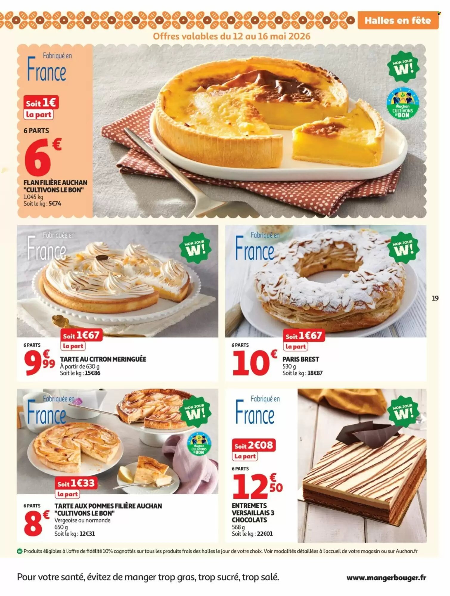 Prospectus promotionnel Auchan valable à partir du 12/05/2026 - Page 19.