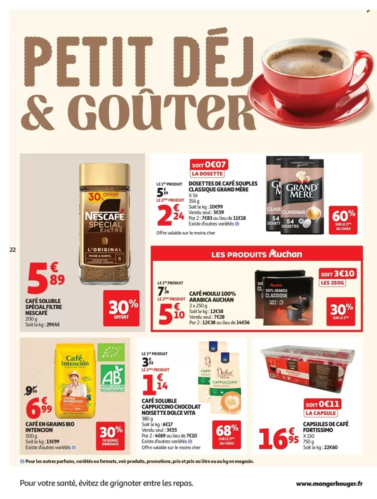 Prospectus promotionnel Auchan valable à partir du 12/05/2026 - Page 22.
