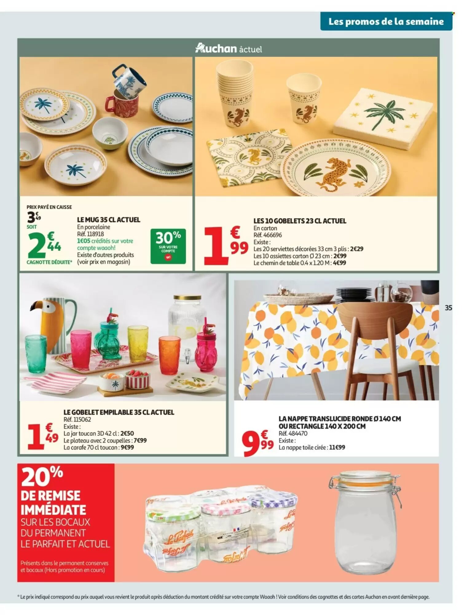 Prospectus promotionnel Auchan valable à partir du 12/05/2026 - Page 35.