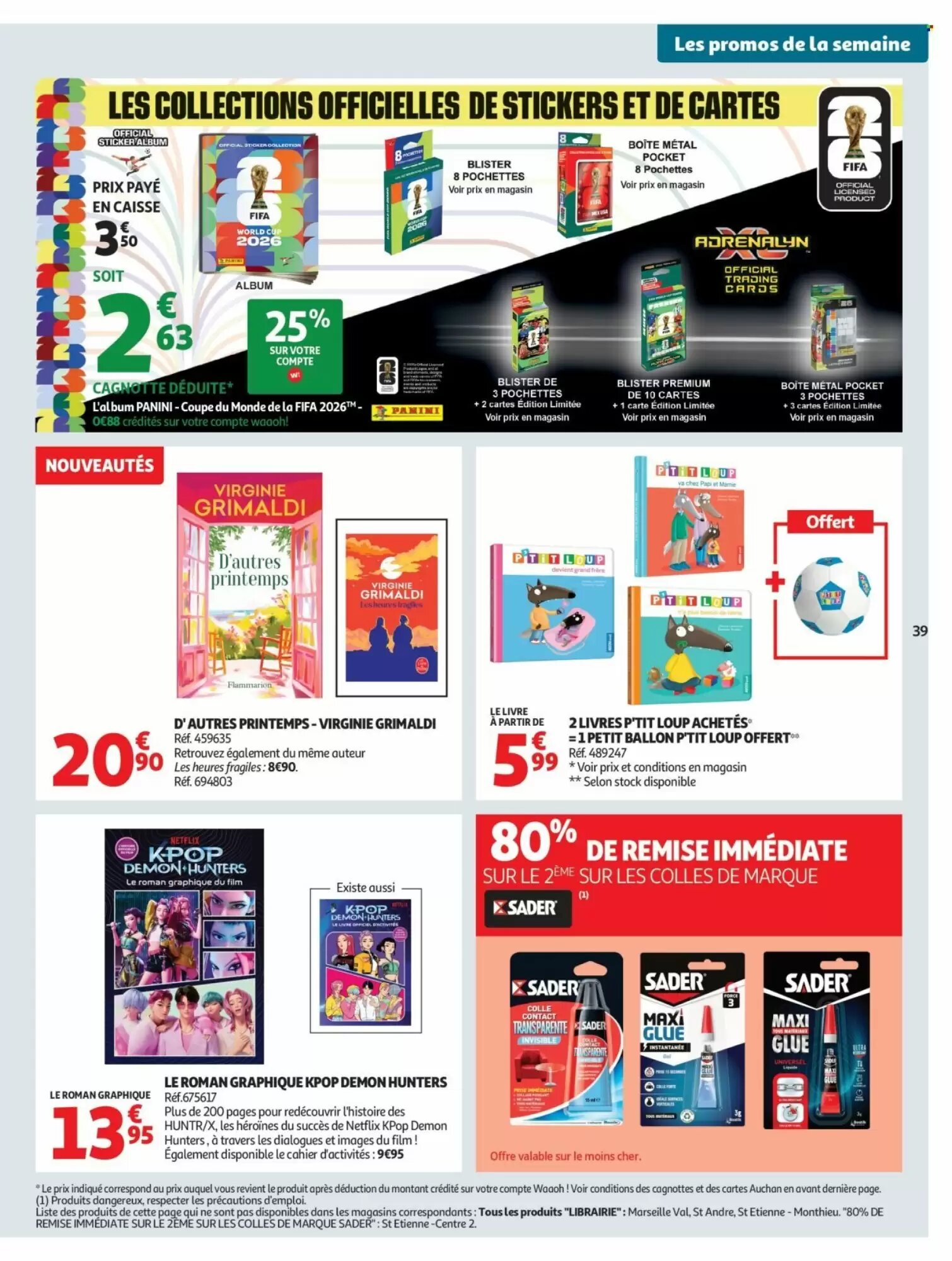 Prospectus promotionnel Auchan valable à partir du 12/05/2026 - Page 39.