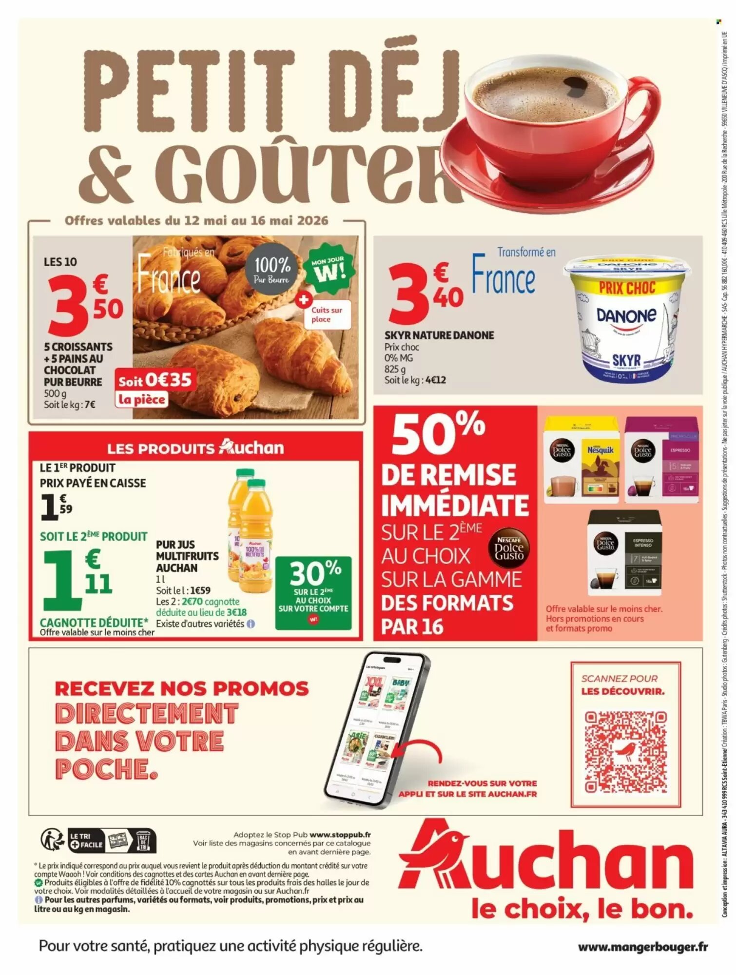 Prospectus promotionnel Auchan valable à partir du 12/05/2026 - Page 44.