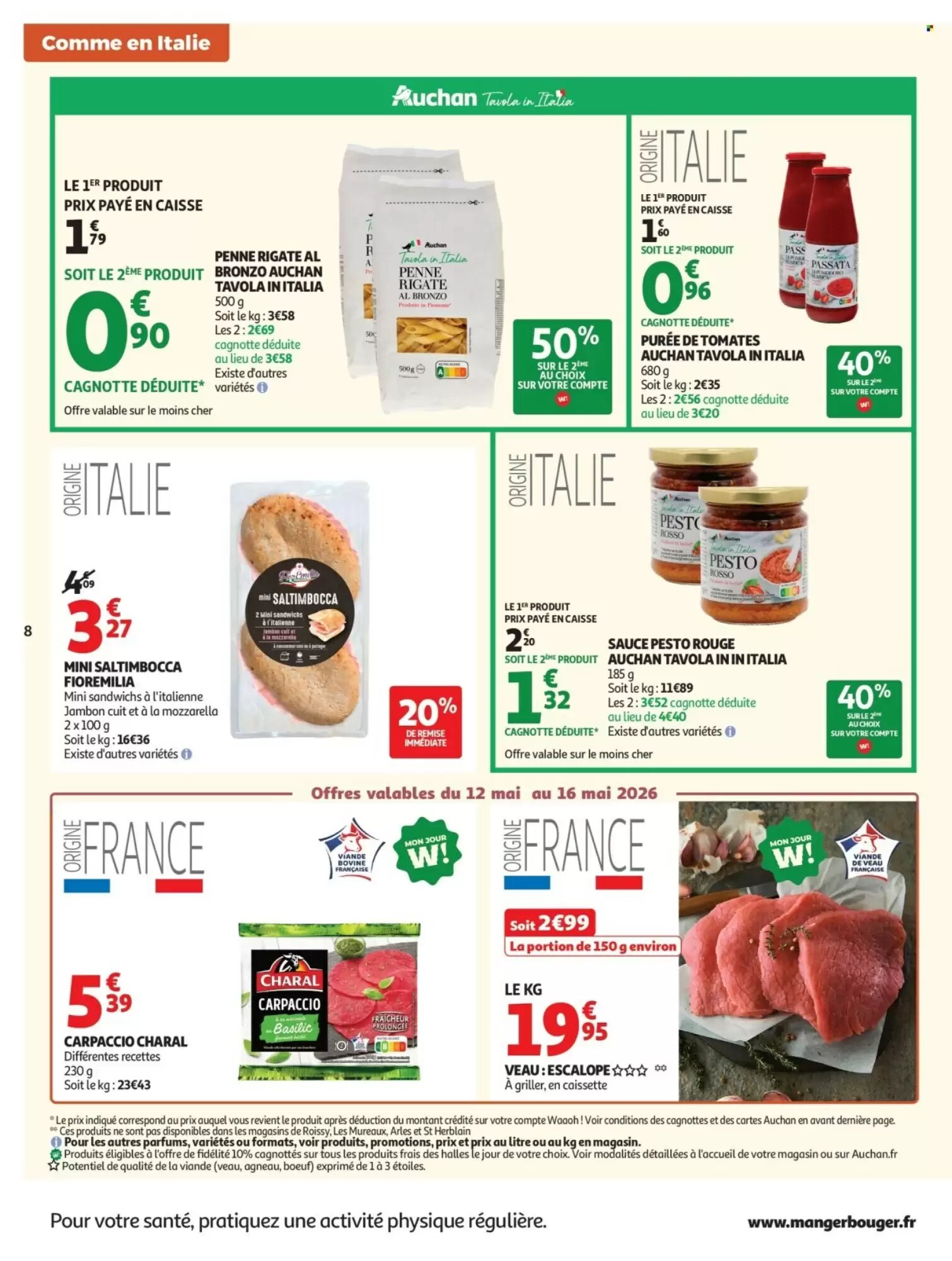 Prospectus promotionnel Auchan valable à partir du 12/05/2026 - Page 8.