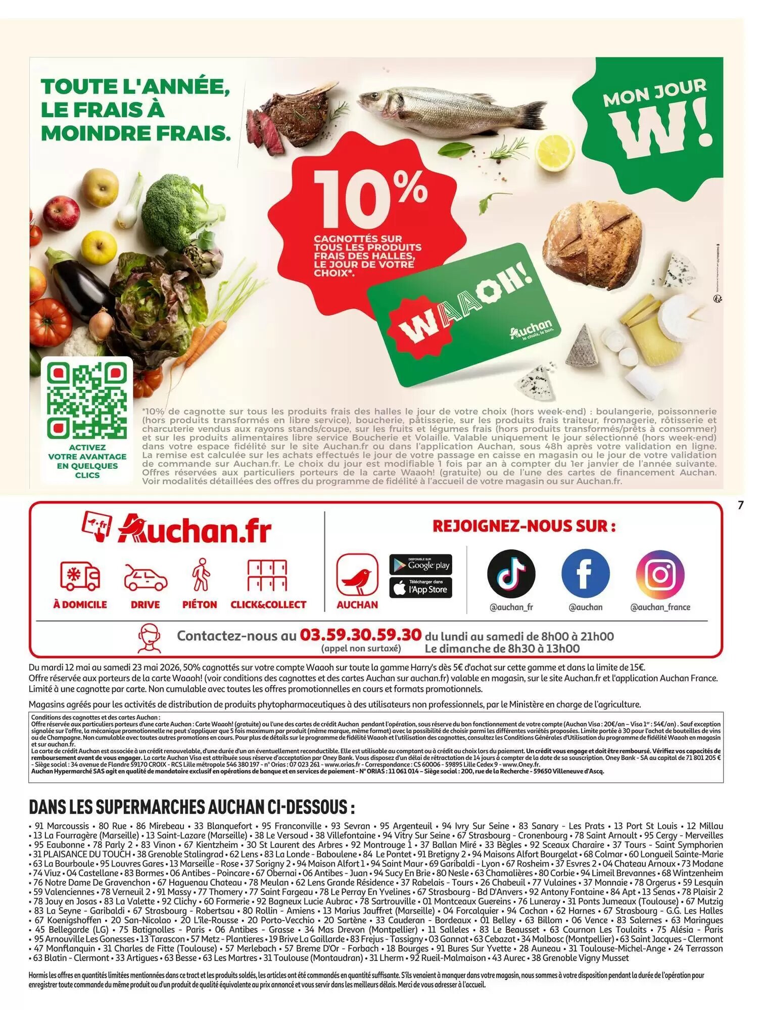 Prospectus promotionnel Auchan valable à partir du 12/05/2026 - Page 7.