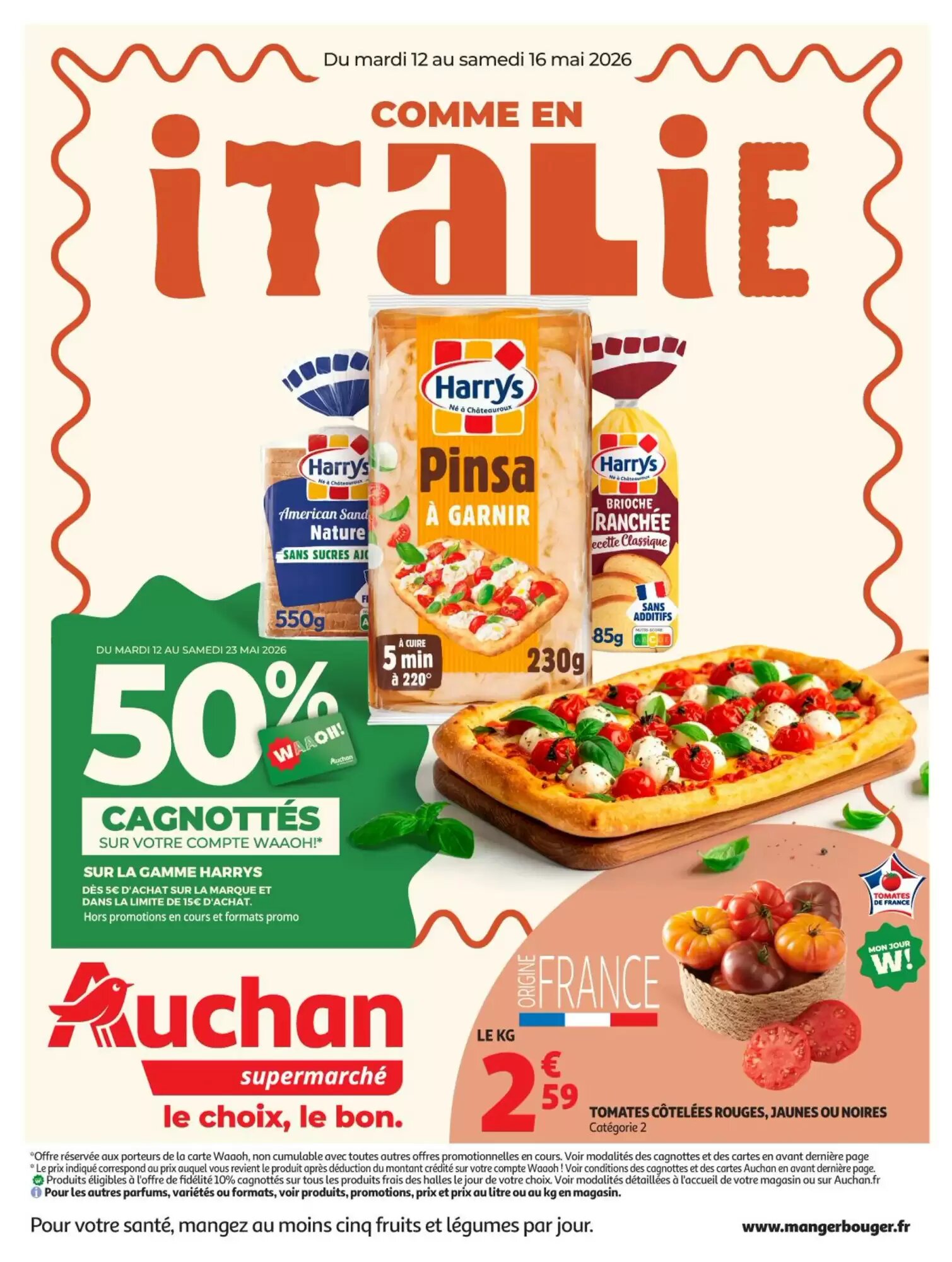 Prospectus promotionnel Auchan valable à partir du 12/05/2026 - Page 1.