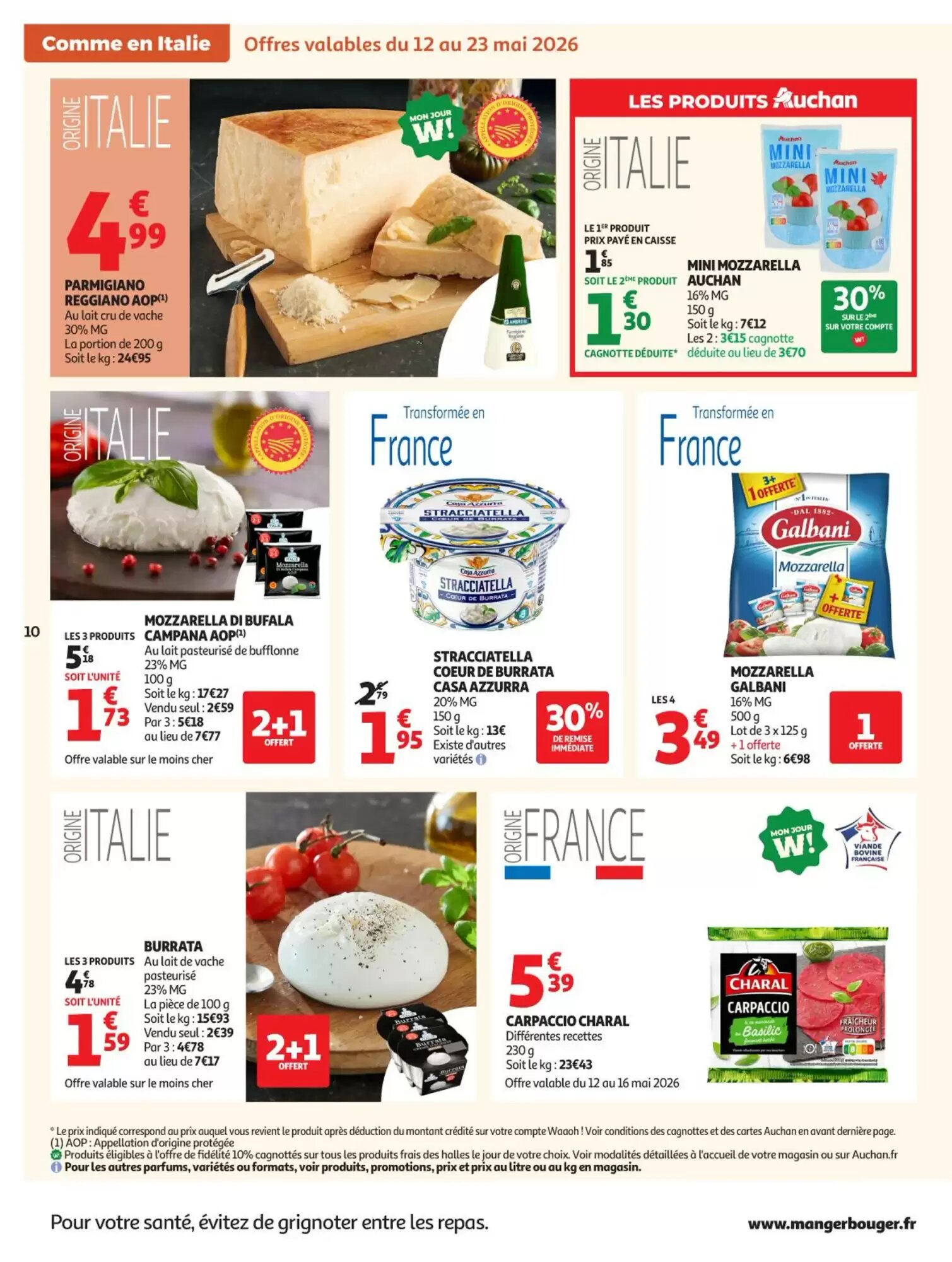 Prospectus promotionnel Auchan valable à partir du 12/05/2026 - Page 10.