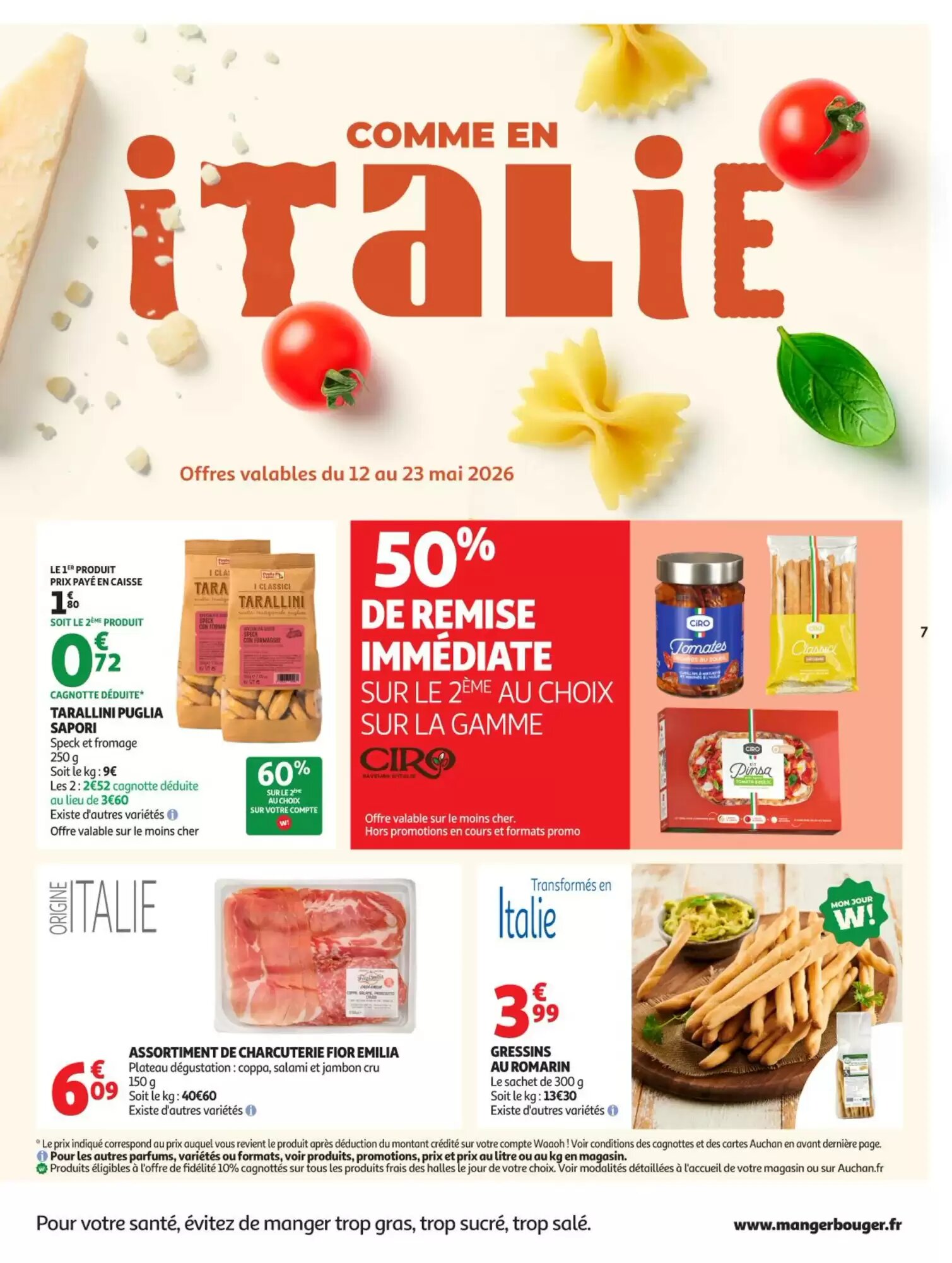 Prospectus promotionnel Auchan valable à partir du 12/05/2026 - Page 7.