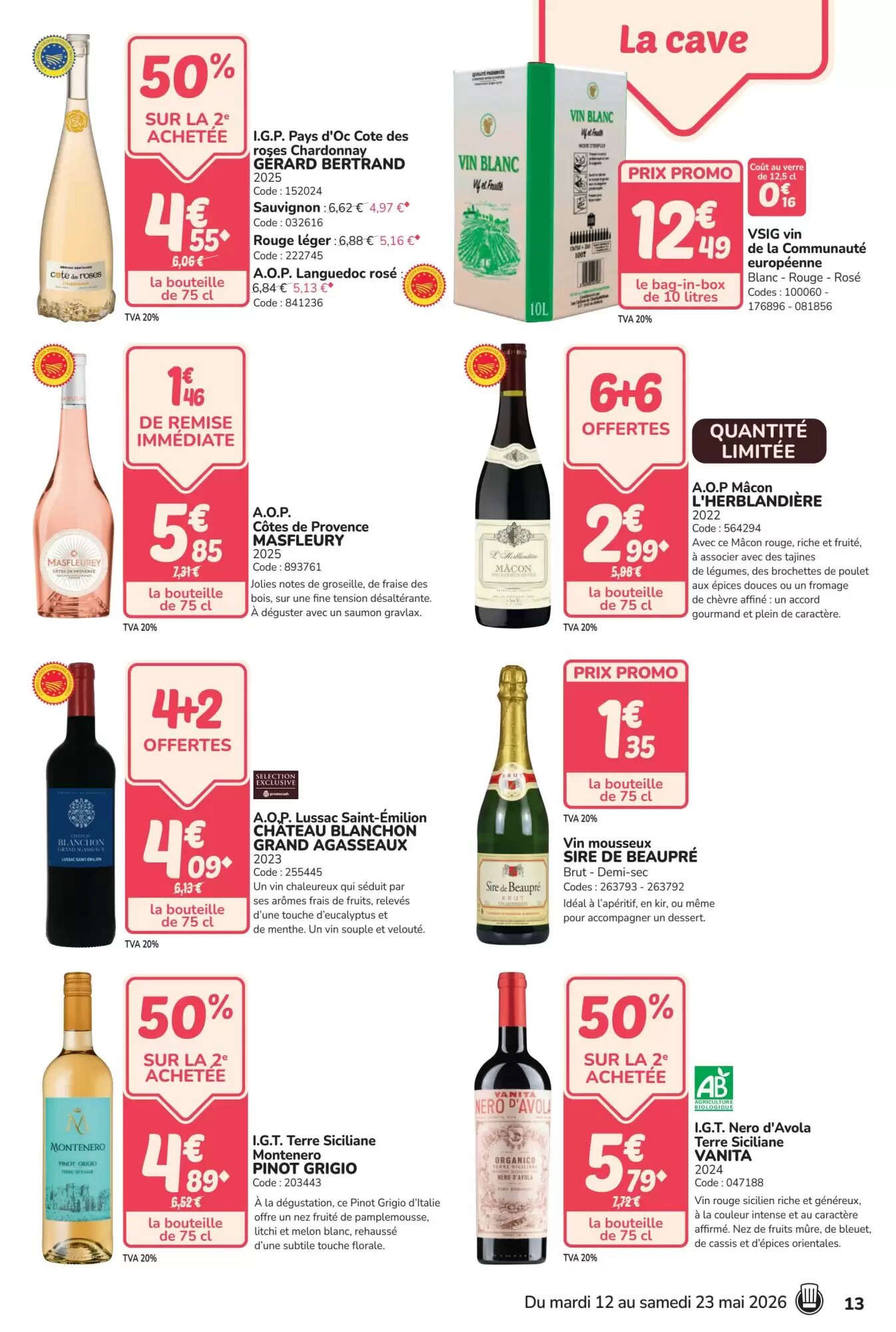Prospectus promotionnel Promocash valable à partir du 12/05/2026 - Page 13.