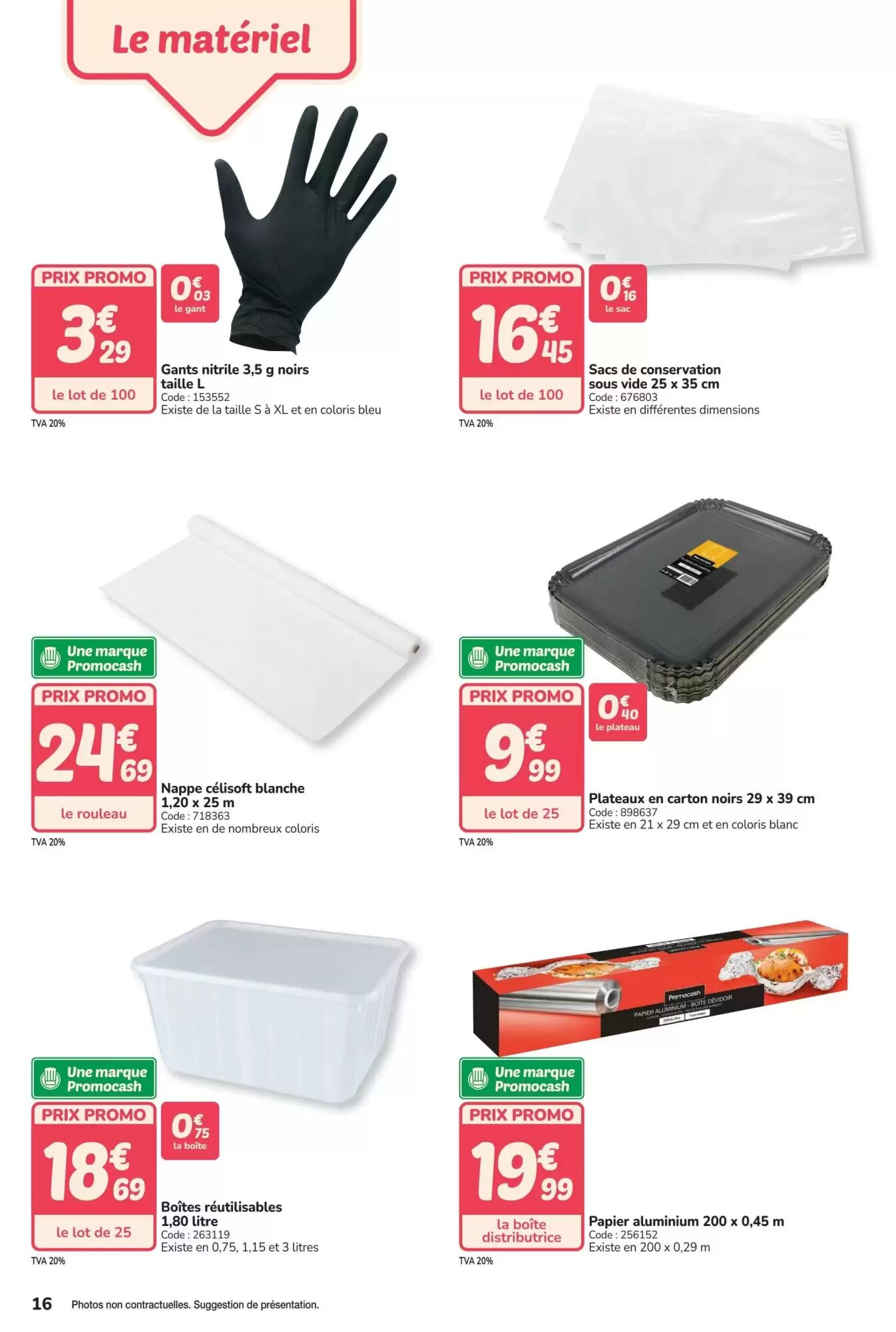 Prospectus promotionnel Promocash valable à partir du 12/05/2026 - Page 16.