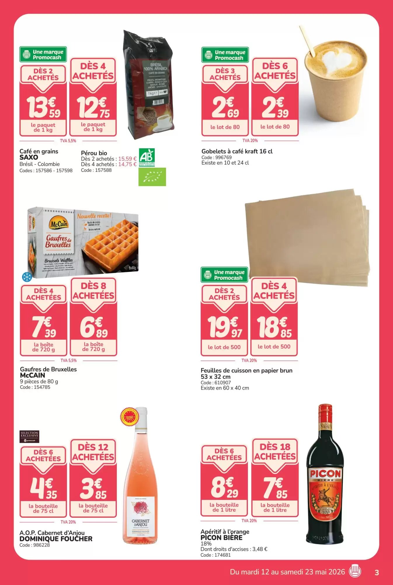 Prospectus promotionnel Promocash valable à partir du 12/05/2026 - Page 3.