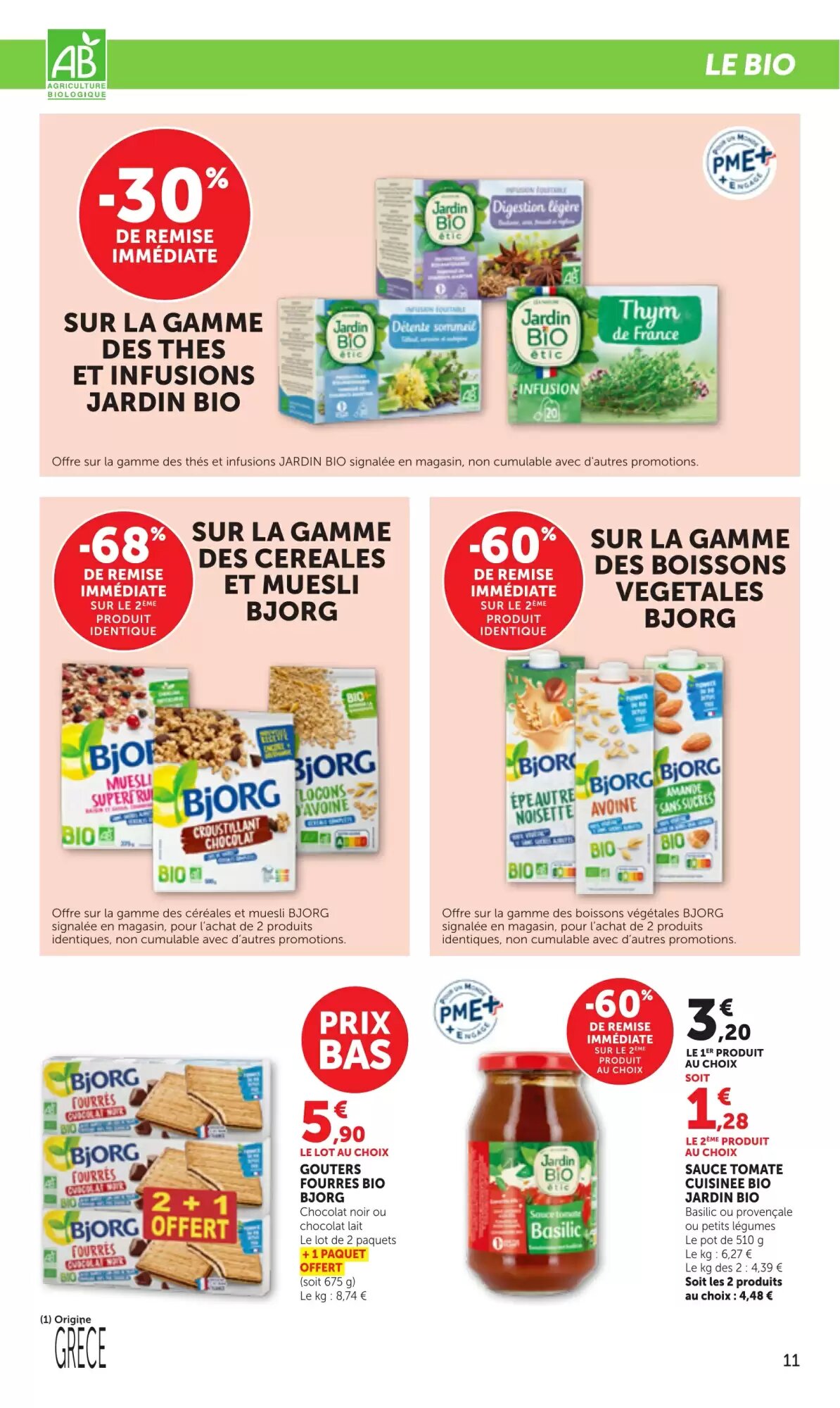 Prospectus promotionnel Bi1 valable à partir du 12/05/2026 - Page 11.