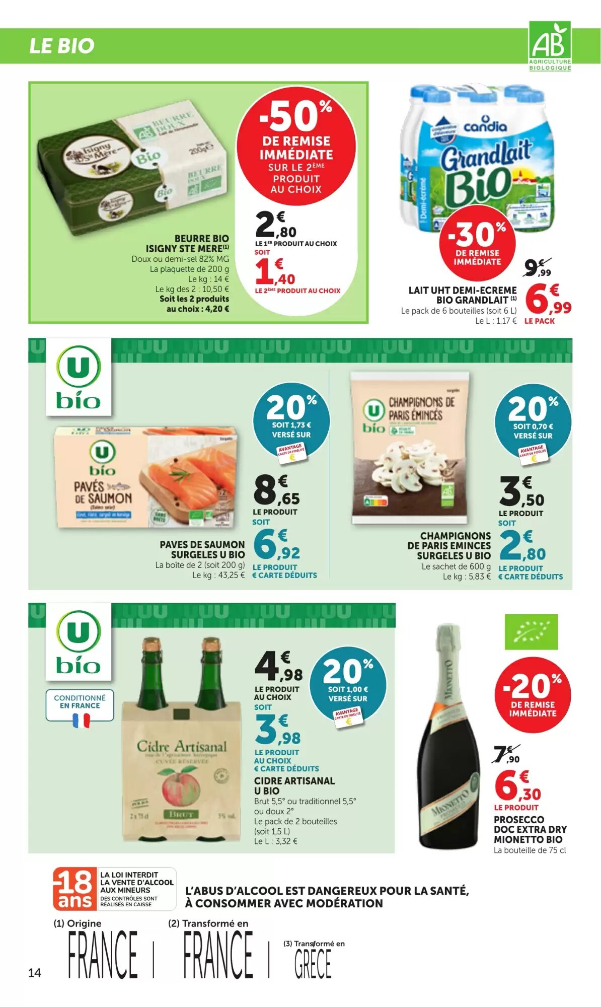 Prospectus promotionnel Bi1 valable à partir du 12/05/2026 - Page 14.