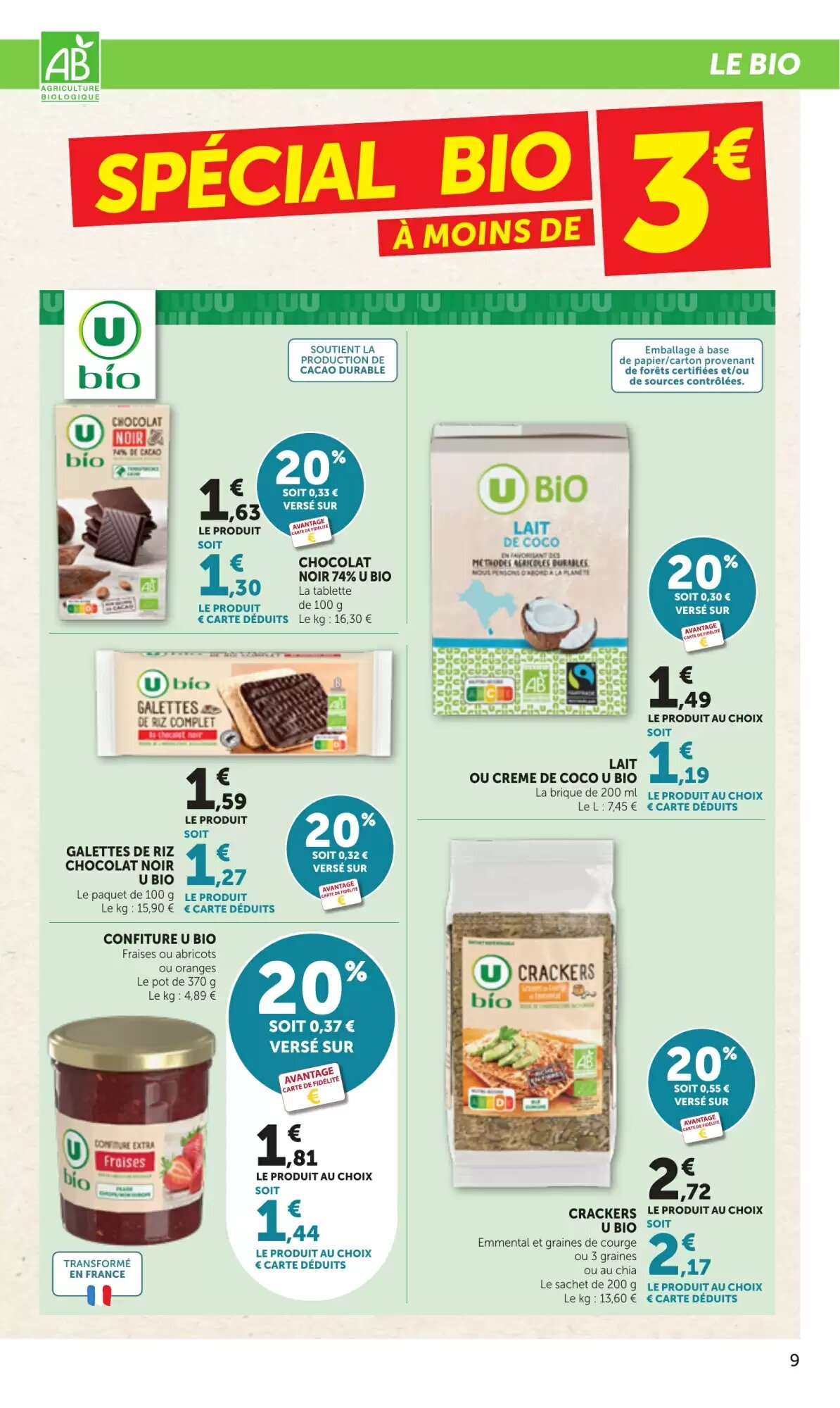 Prospectus promotionnel Bi1 valable à partir du 12/05/2026 - Page 9.